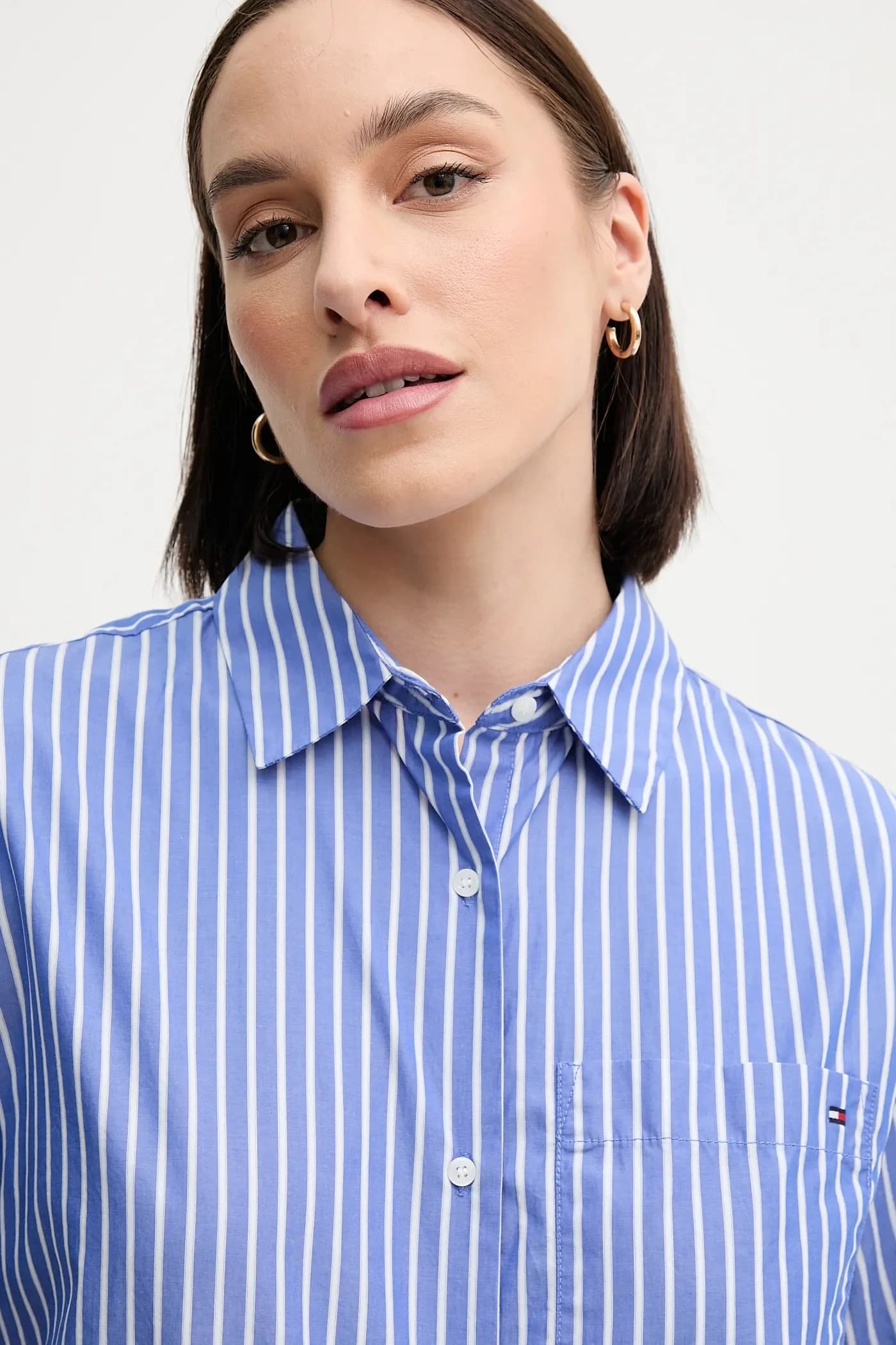 Хлопковая рубашка - фото 4