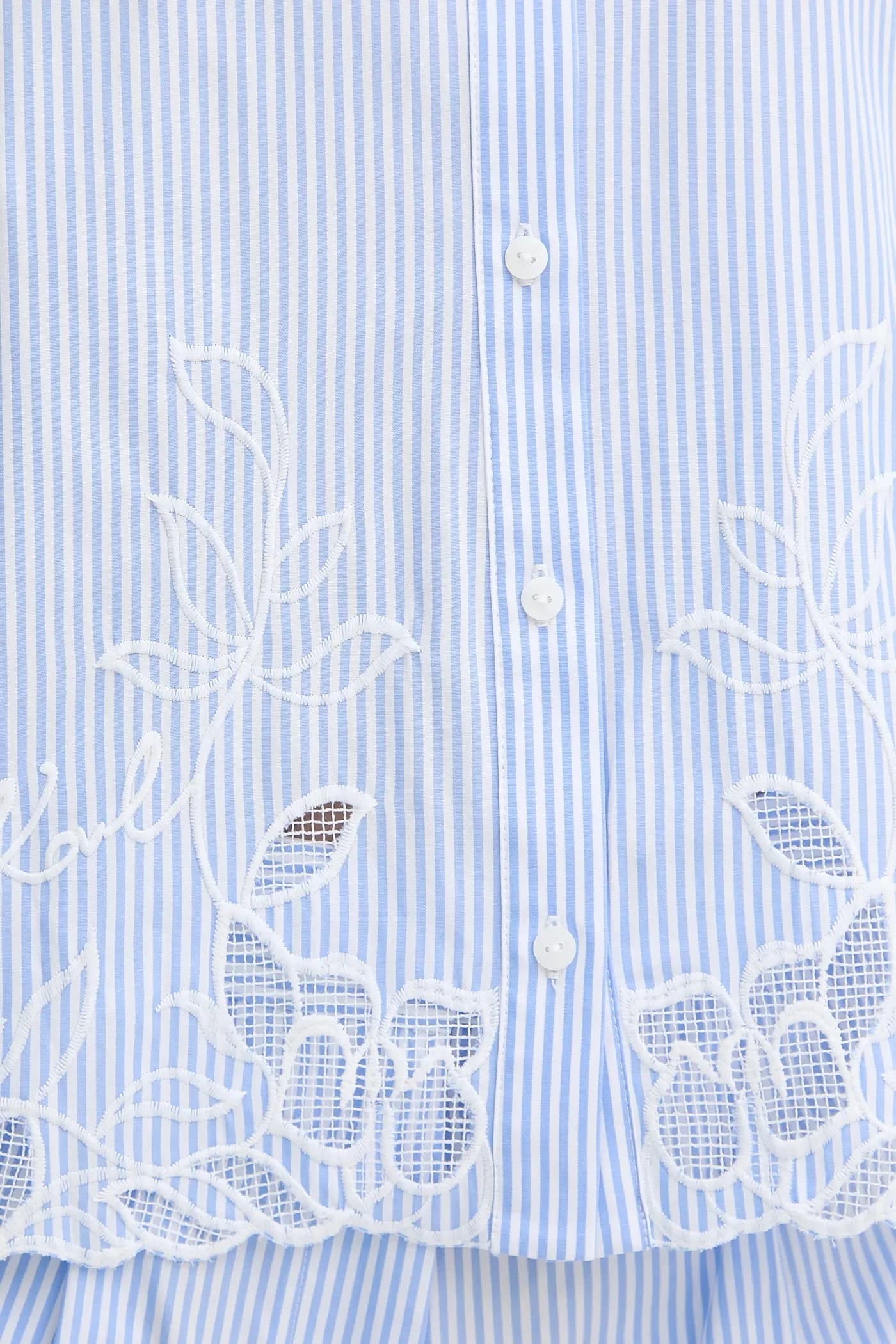 Хлопковая рубашка - фото 5