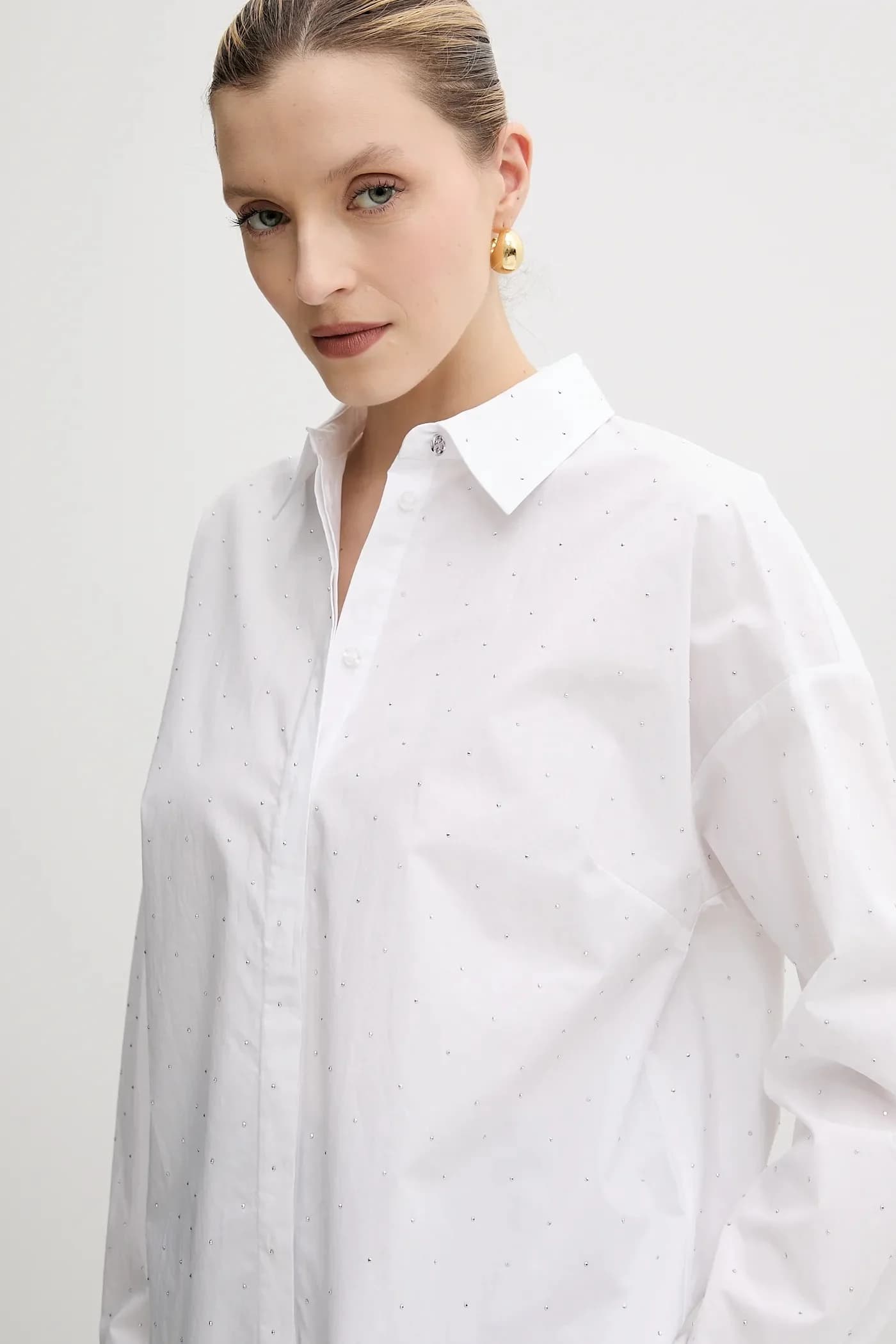 рубашка SILVIA из хлопка - фото 4