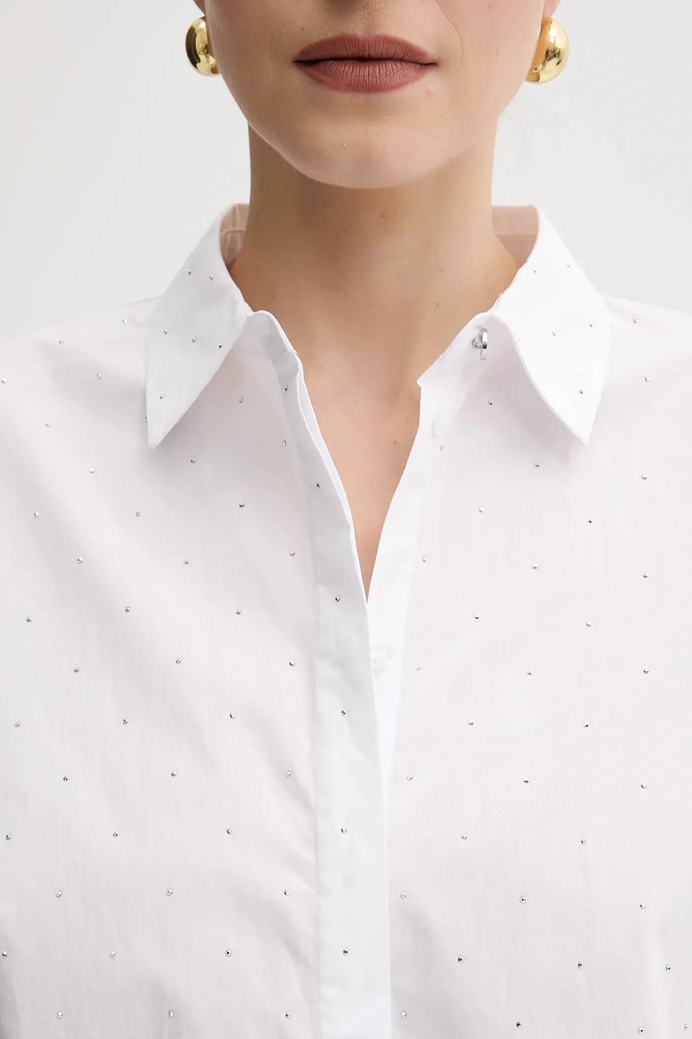 рубашка SILVIA из хлопка - фото 5