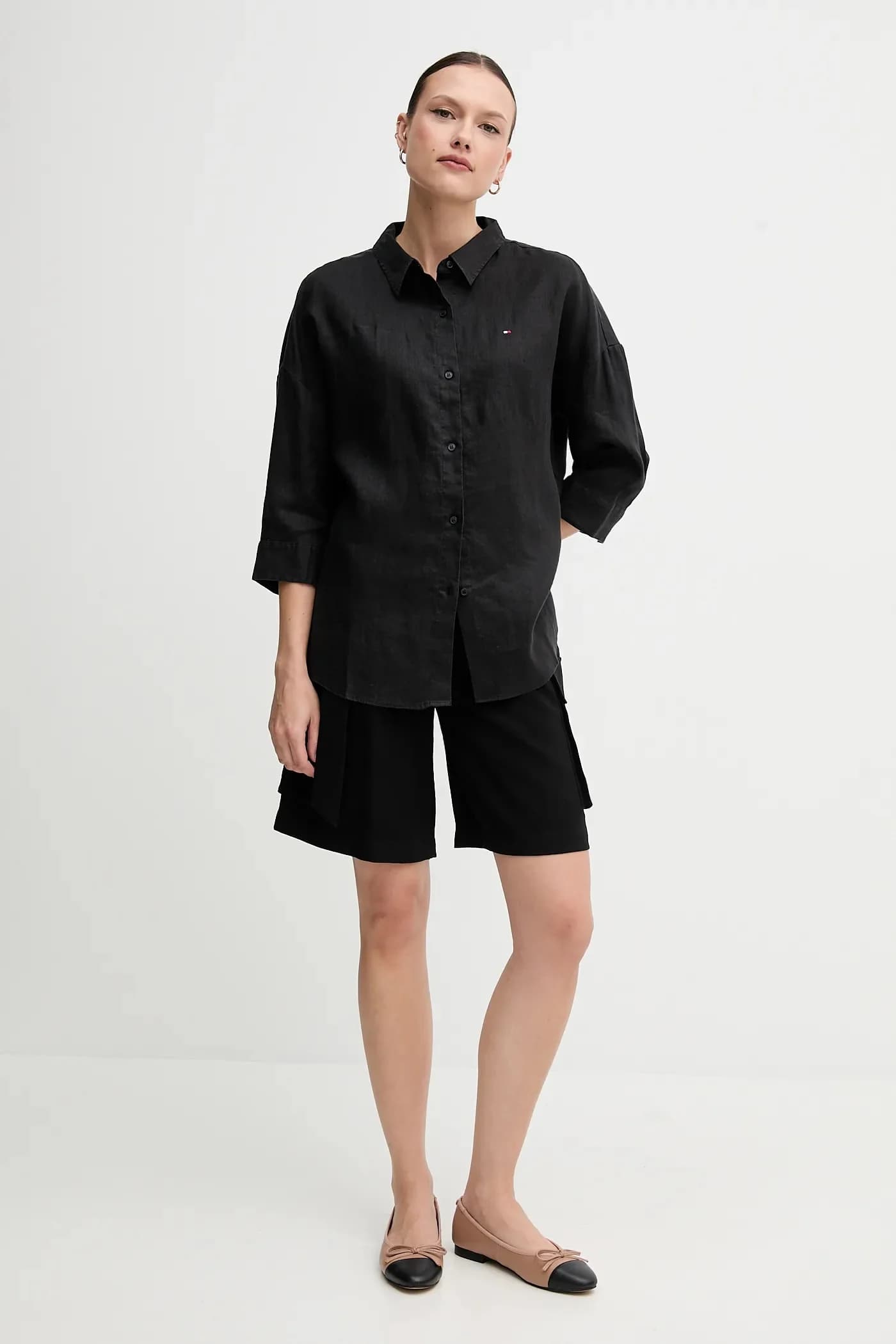 Льняная рубашка - фото 2