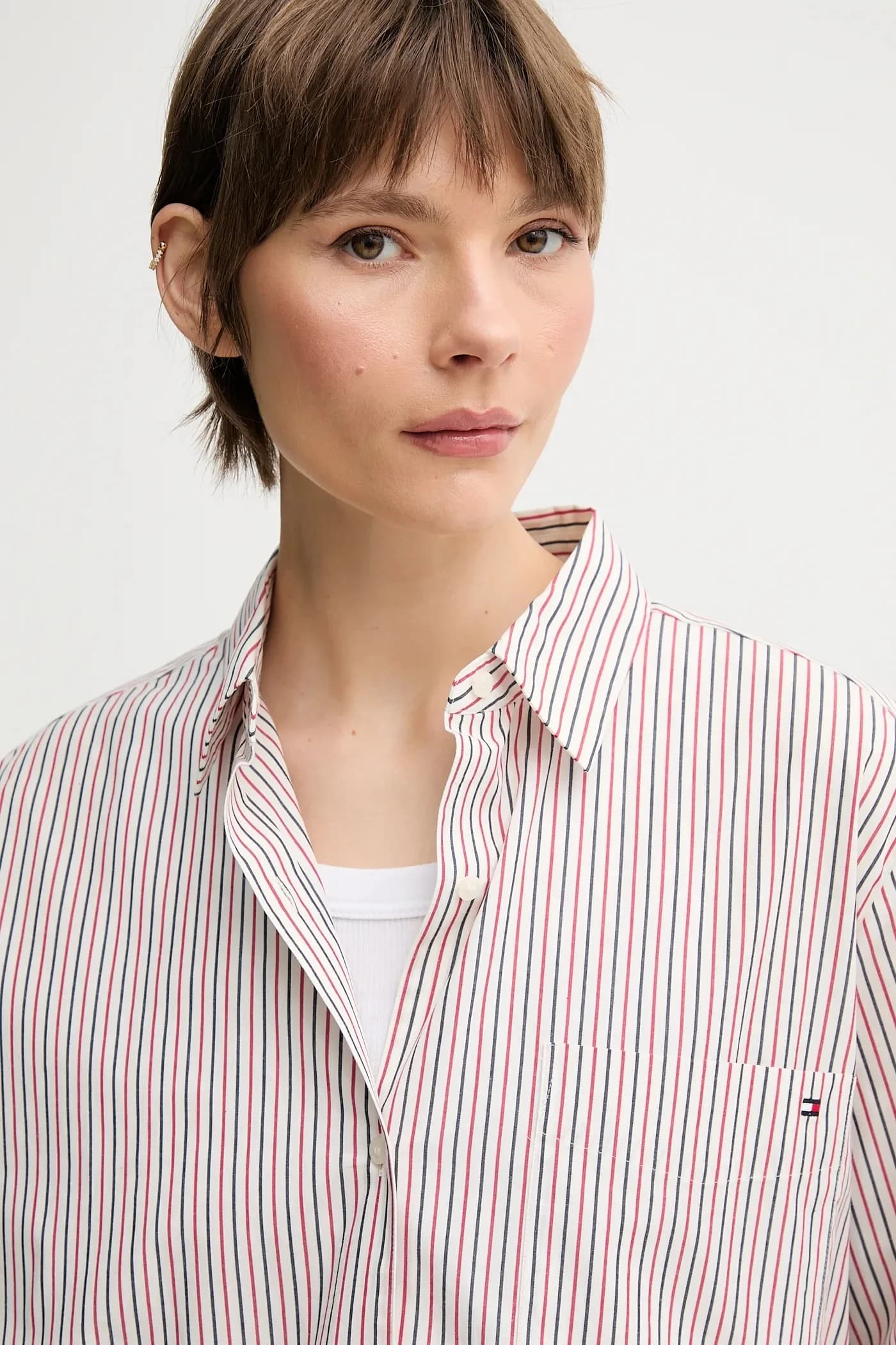 Хлопковая рубашка - фото 4