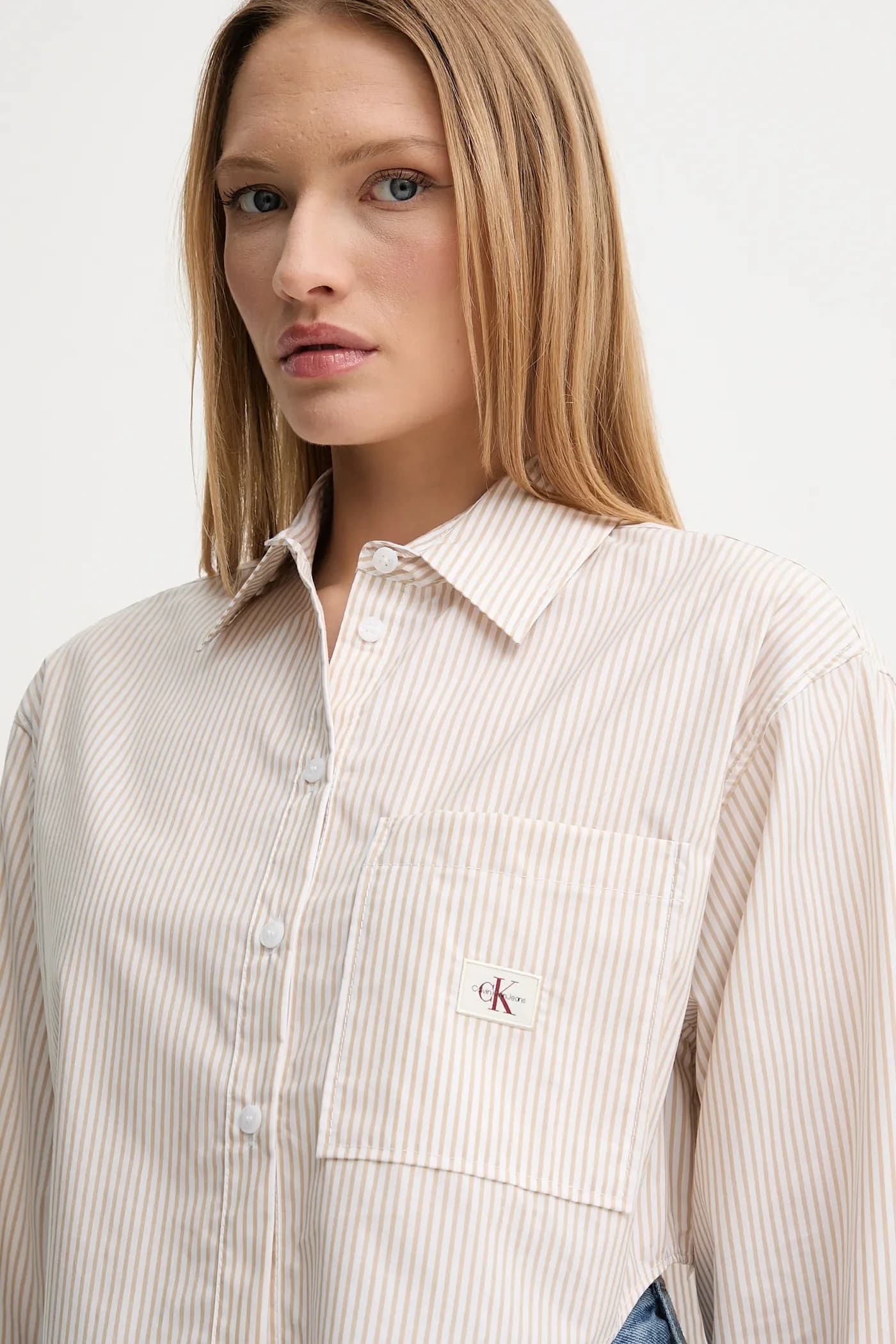 Хлопковая рубашка - фото 4