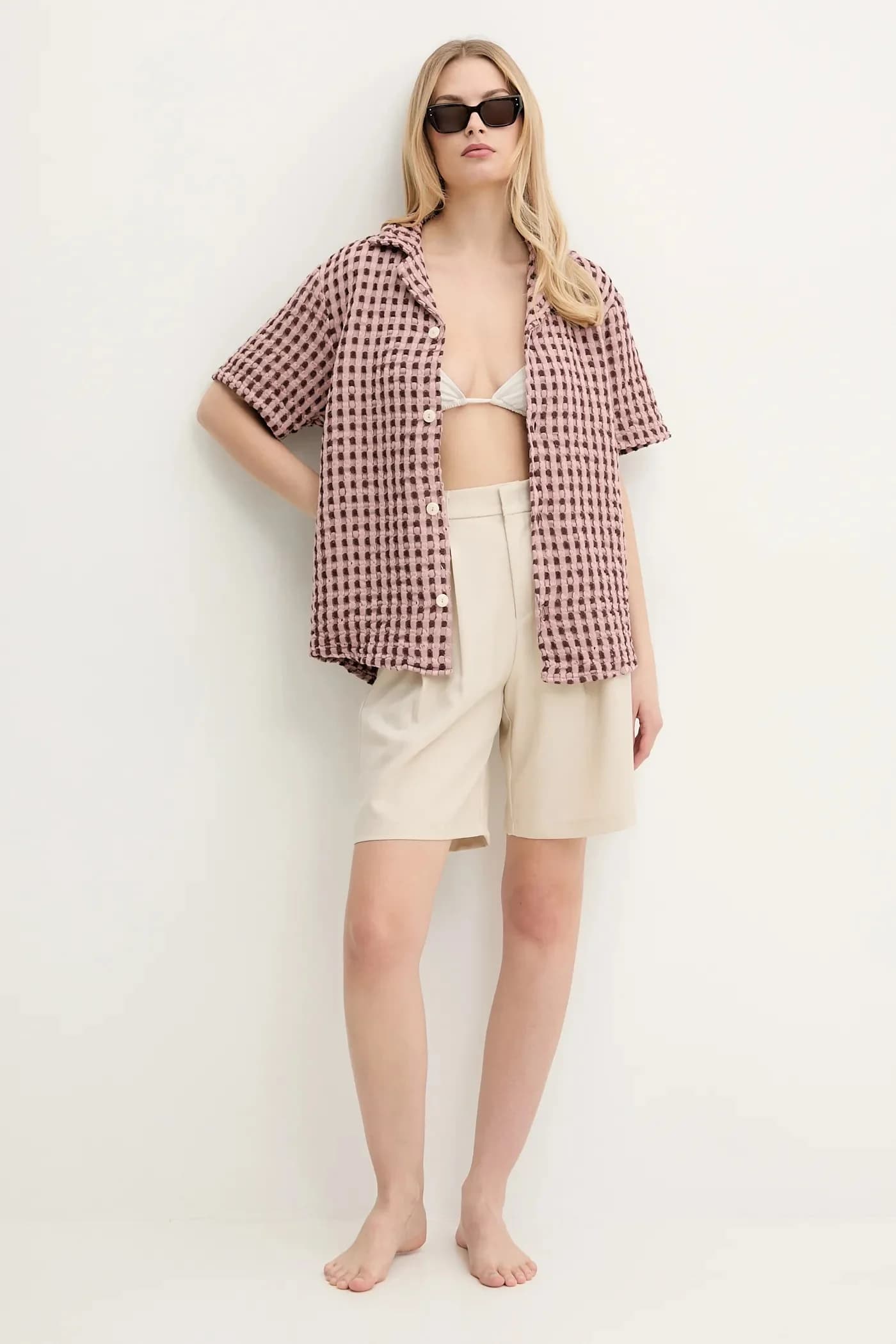 Хлопковая рубашка - фото 4