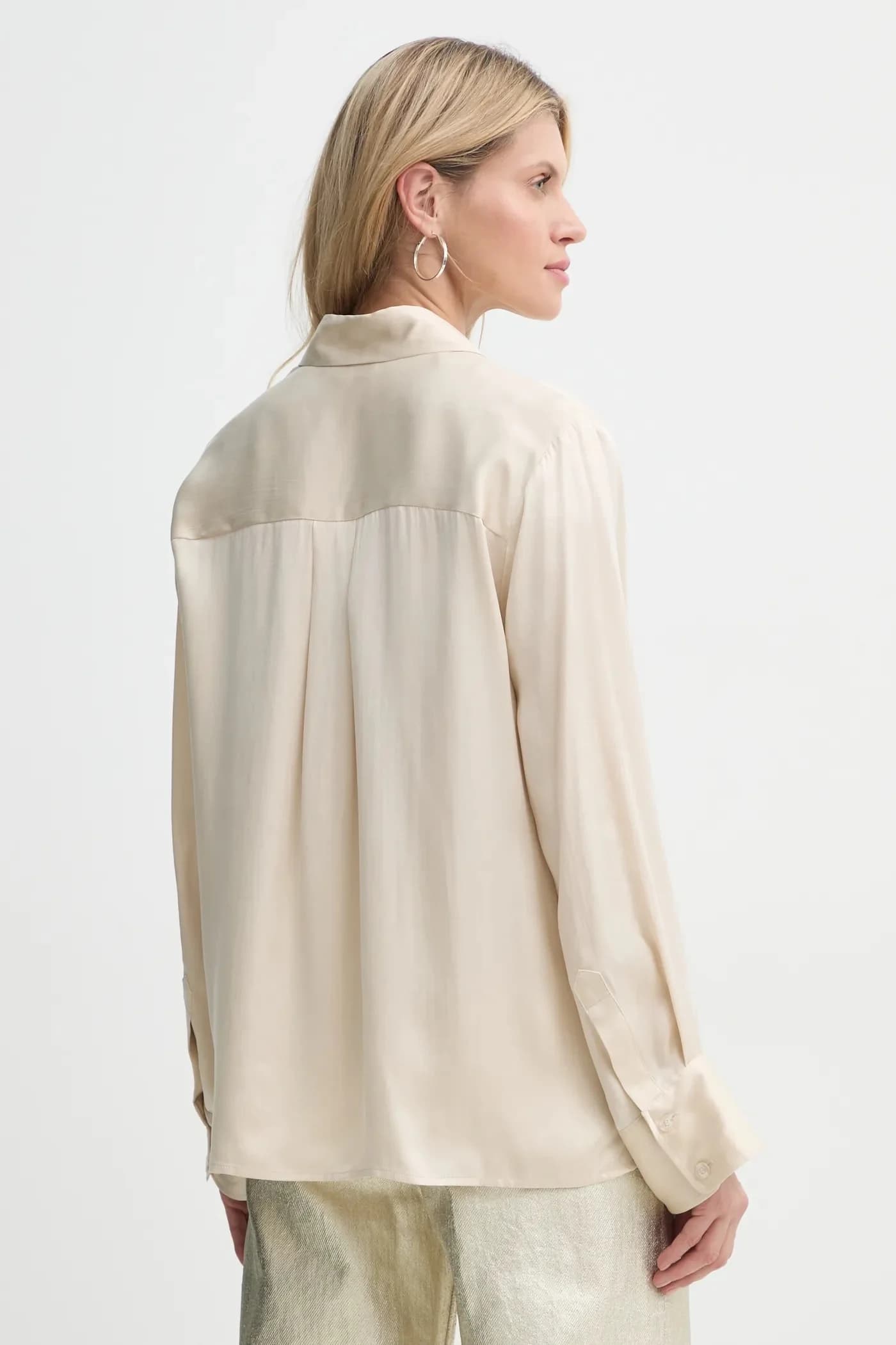 Шелковая рубашка - фото 3