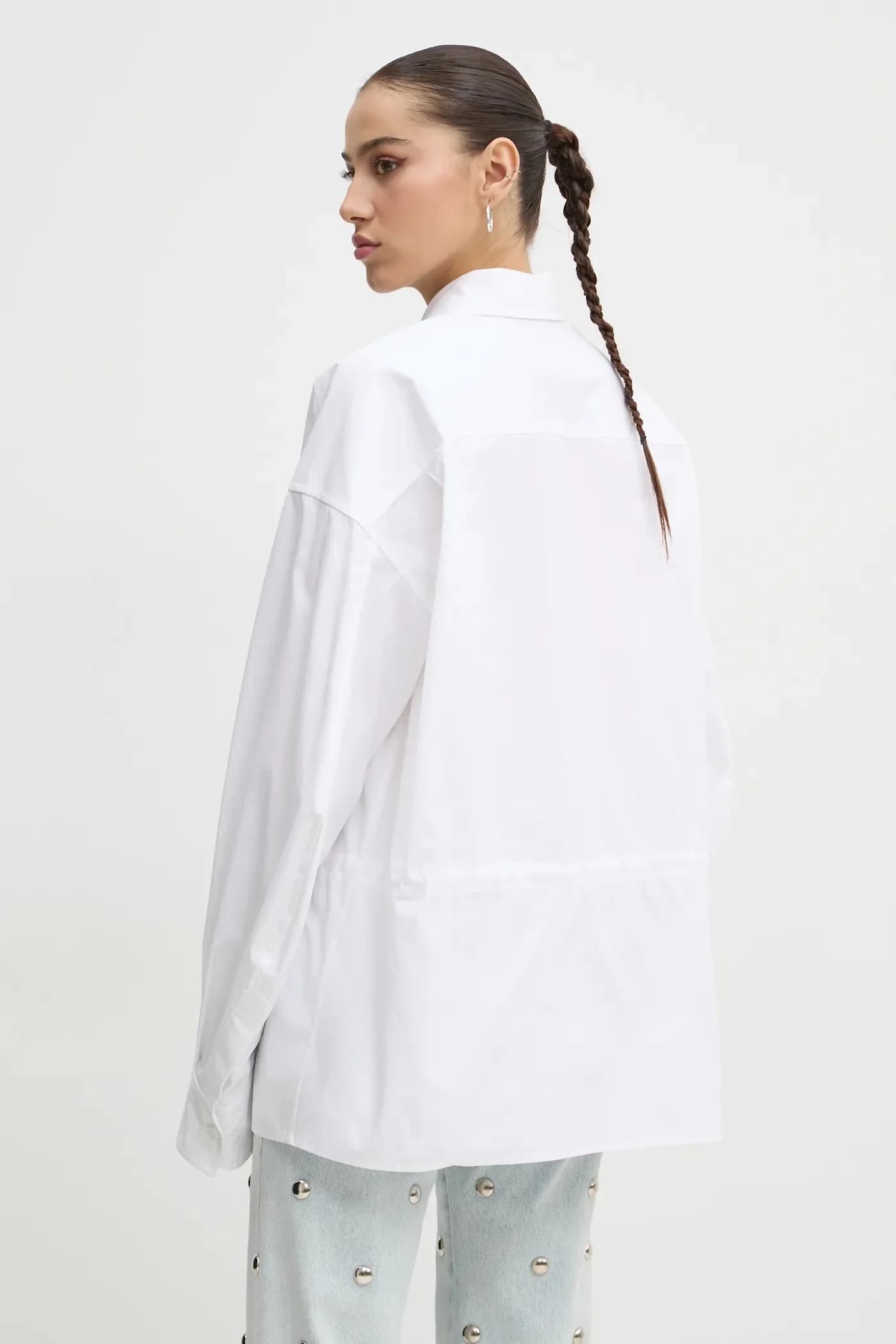 Хлопковая рубашка - фото 3