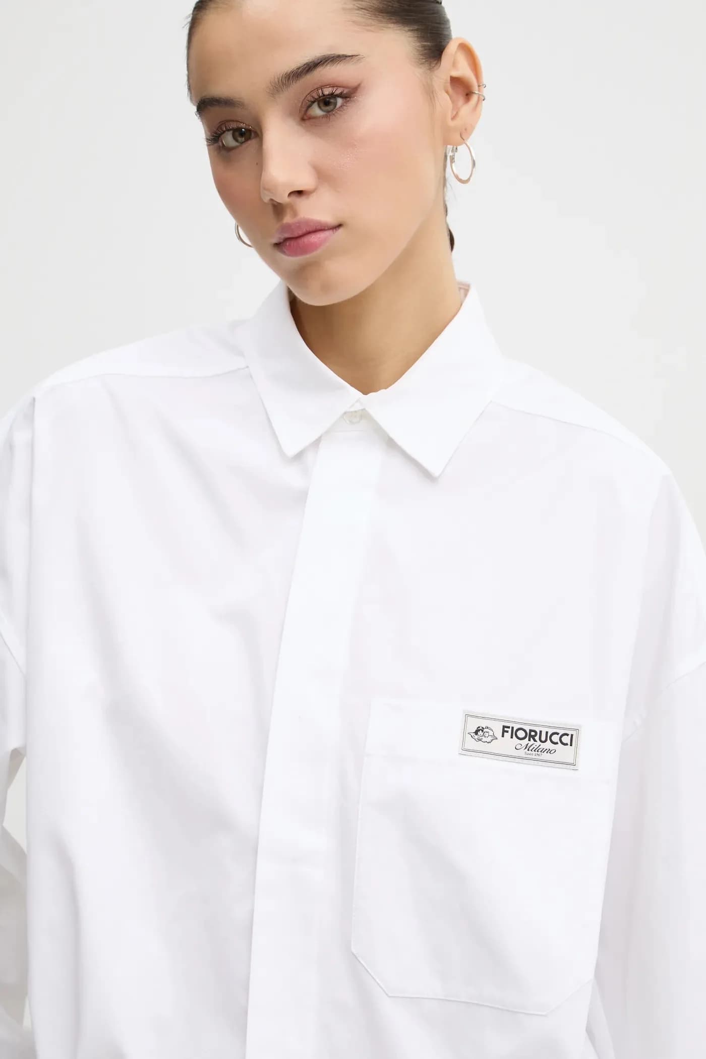 Хлопковая рубашка - фото 4