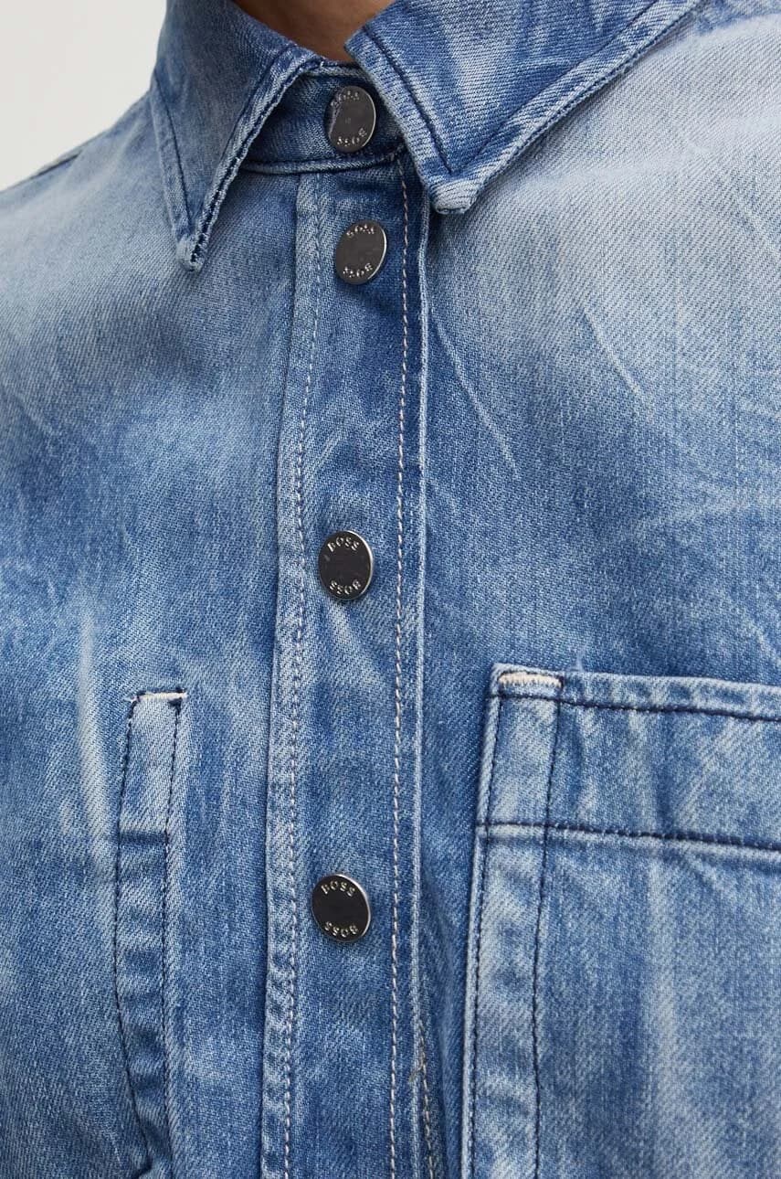 Джинсовая рубашка - фото 6
