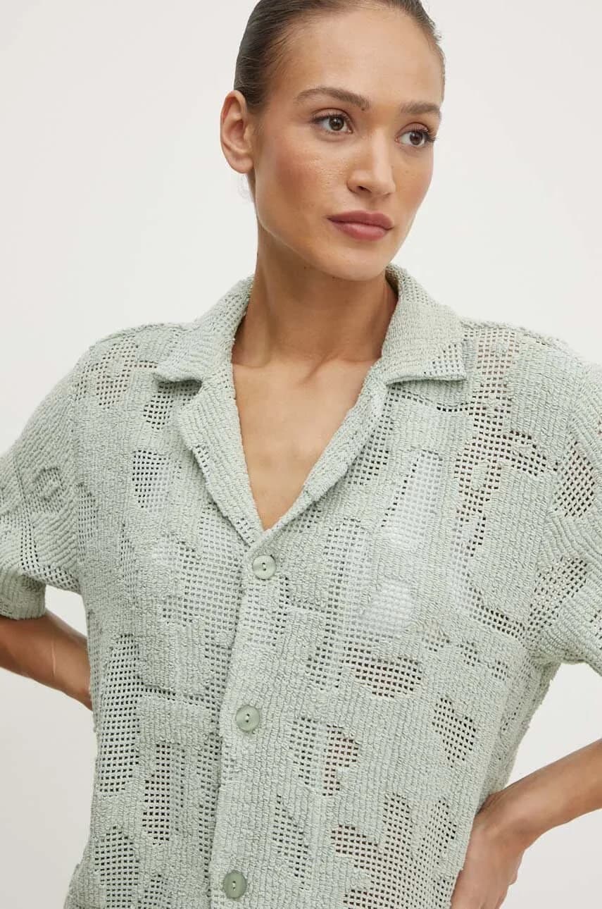 Хлопковая рубашка - фото 8