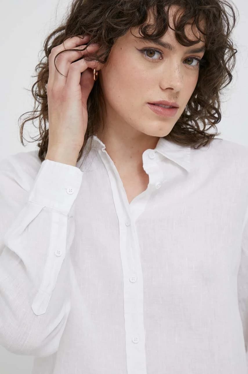 Льняная рубашка