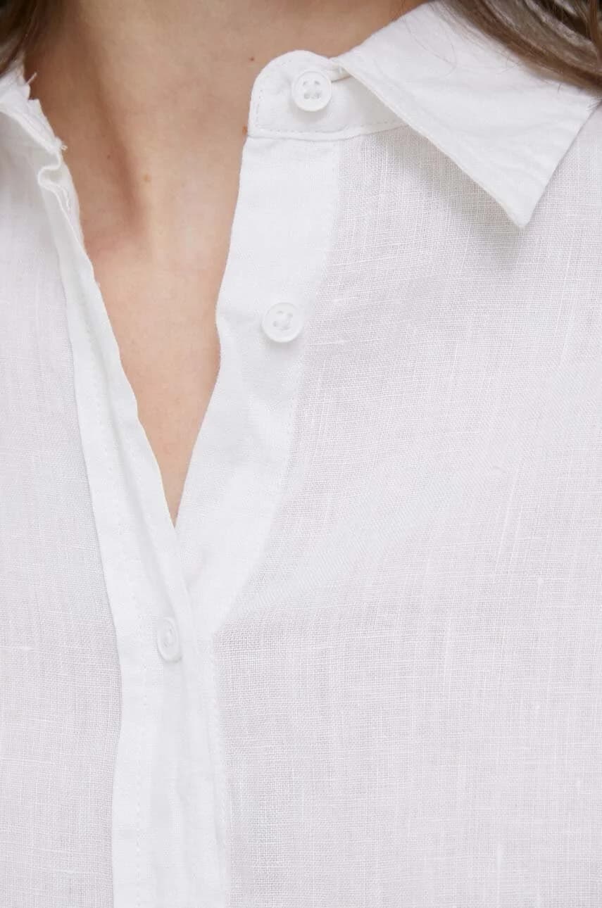 Льняная рубашка - фото 5