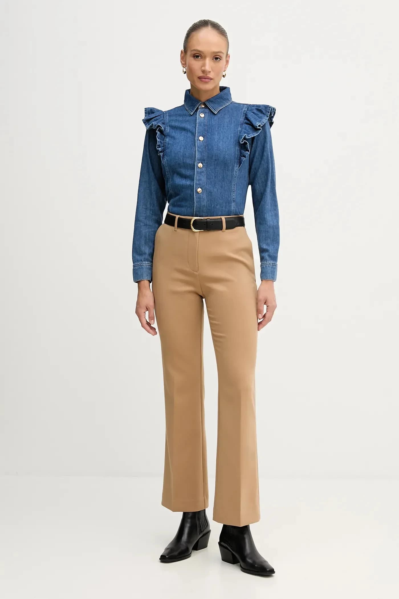 Хлопковая рубашка - фото 2