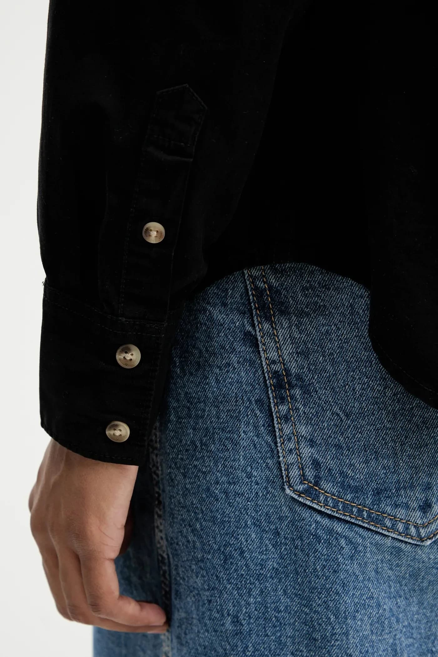 Хлопковая рубашка - фото 5