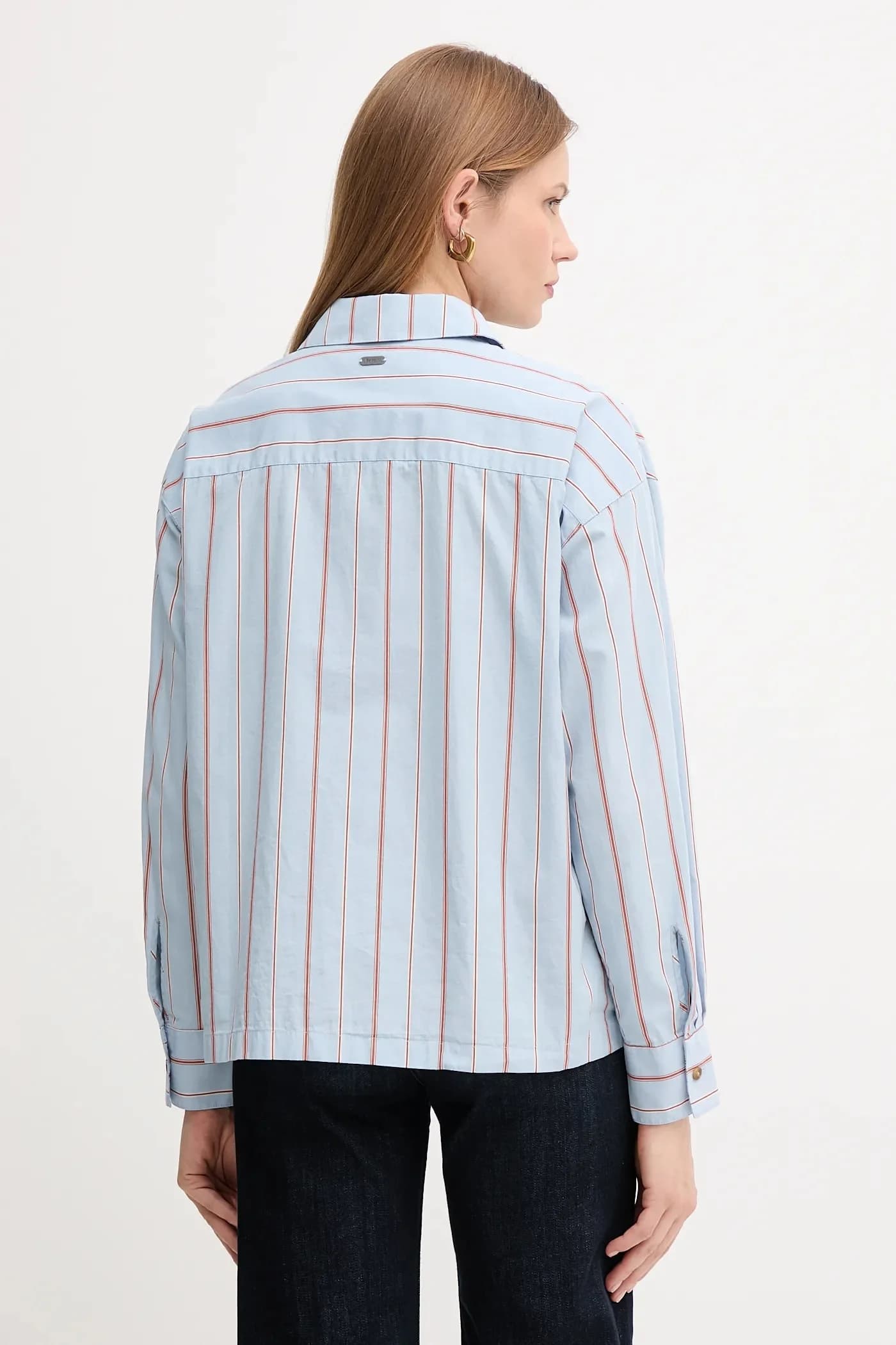 рубашка из хлопка SAFFRON - фото 3