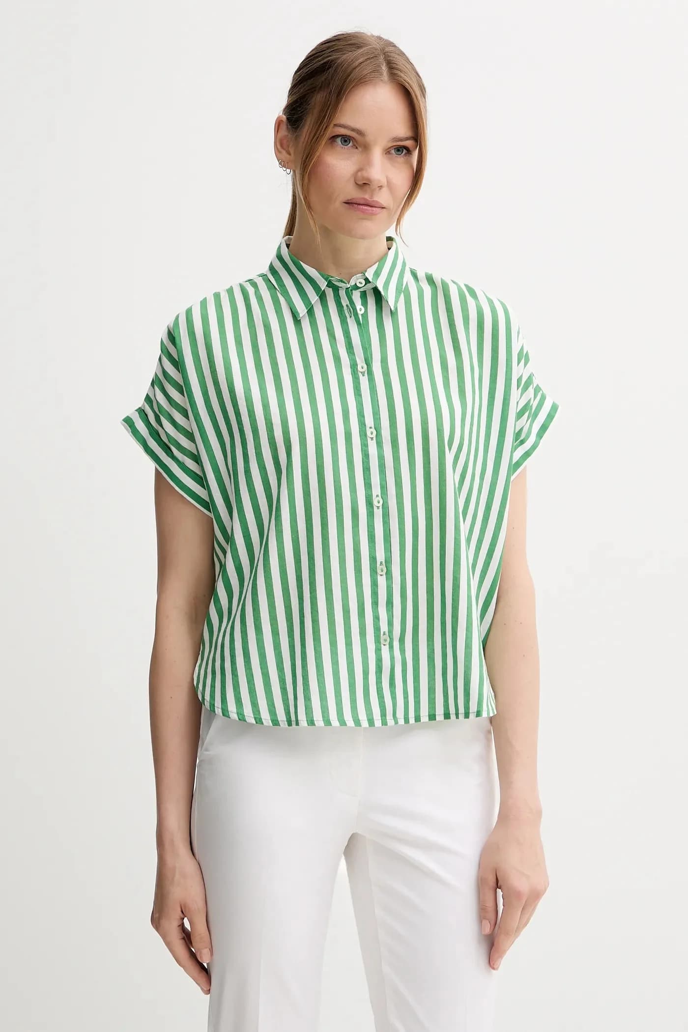 Рубашка из смесового льна