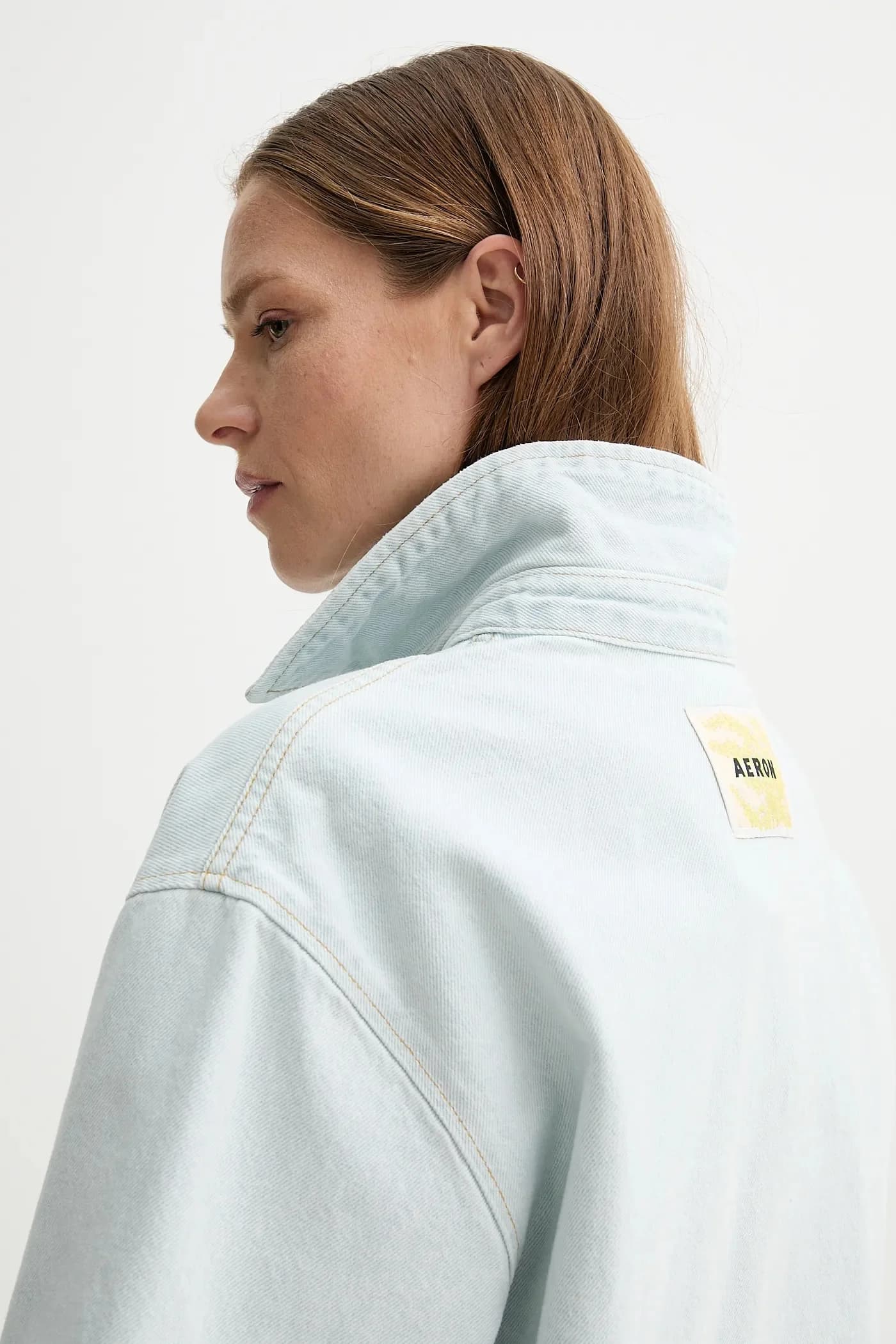 джинсовая рубашка ABBOTT - фото 6