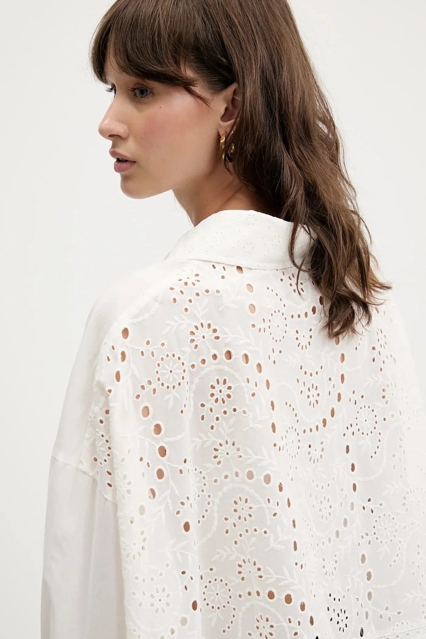 Хлопковая рубашка - фото 4