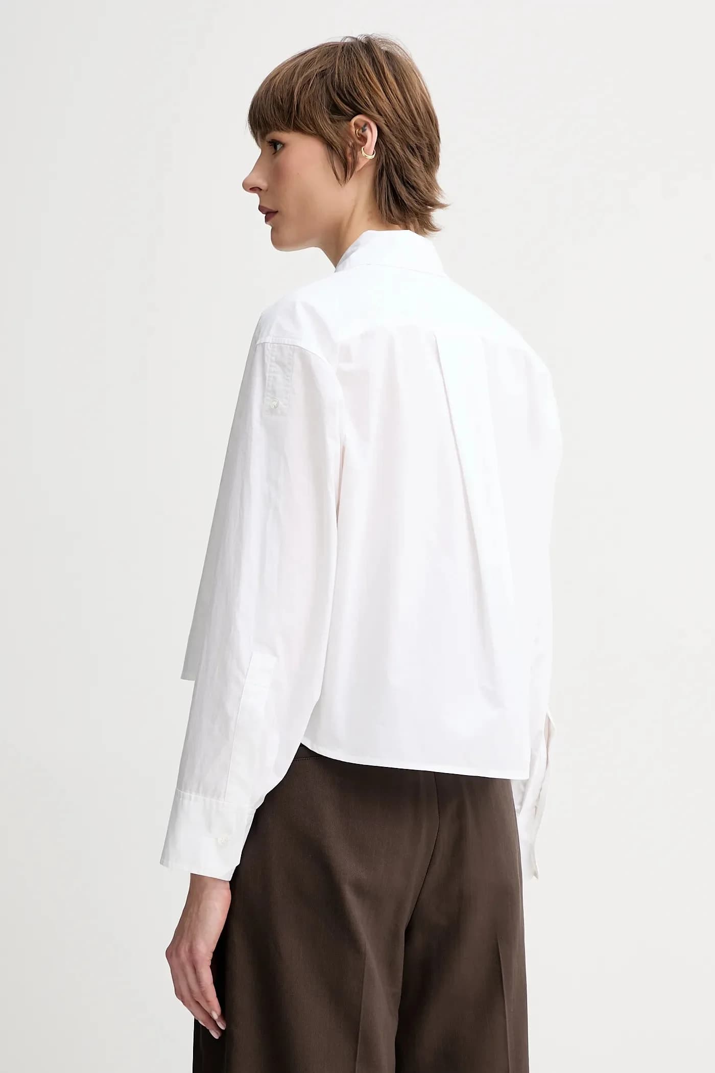 рубашка Maude из хлопка - фото 3