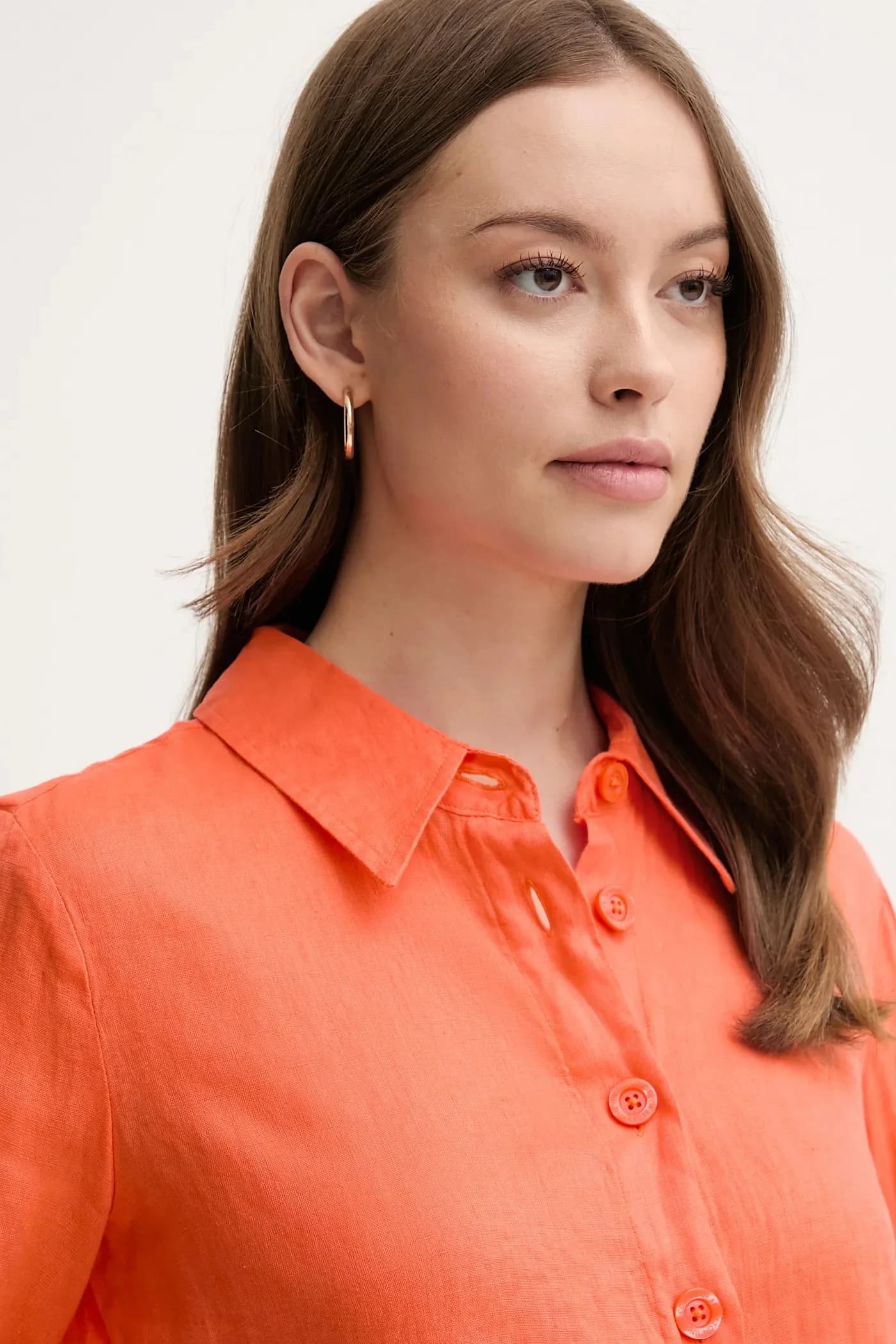 Льняная рубашка - фото 4