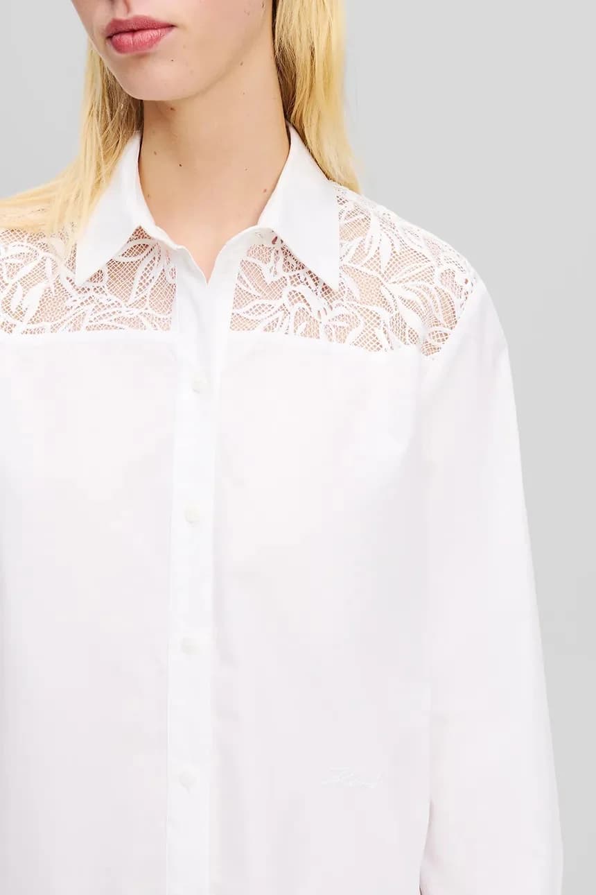 Хлопковая рубашка - фото 3