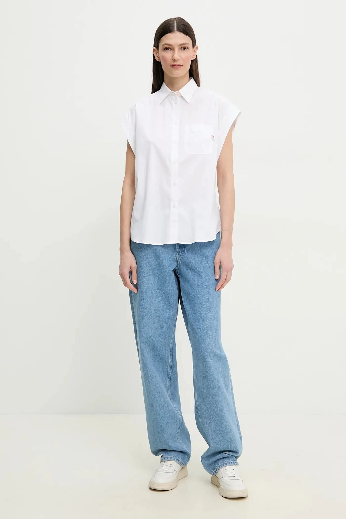 Хлопковая рубашка - фото 2