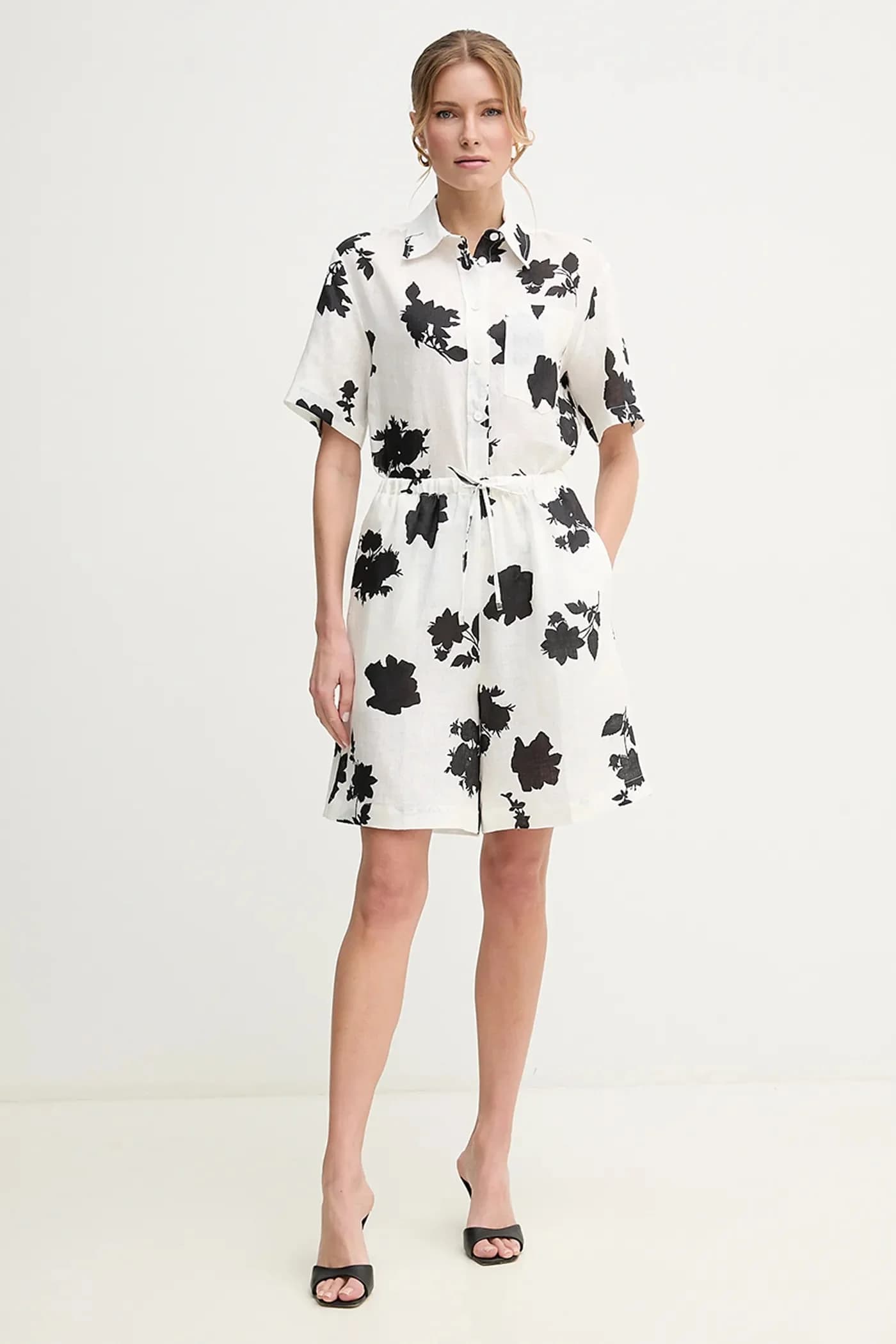 Льняная рубашка - фото 2