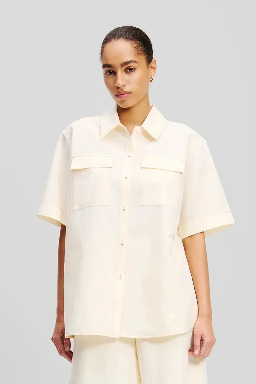 Льняная рубашка