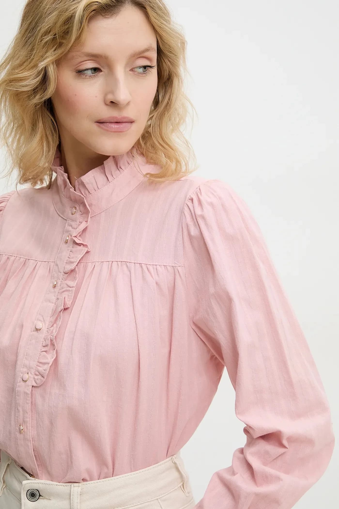 Хлопковая рубашка - фото 4