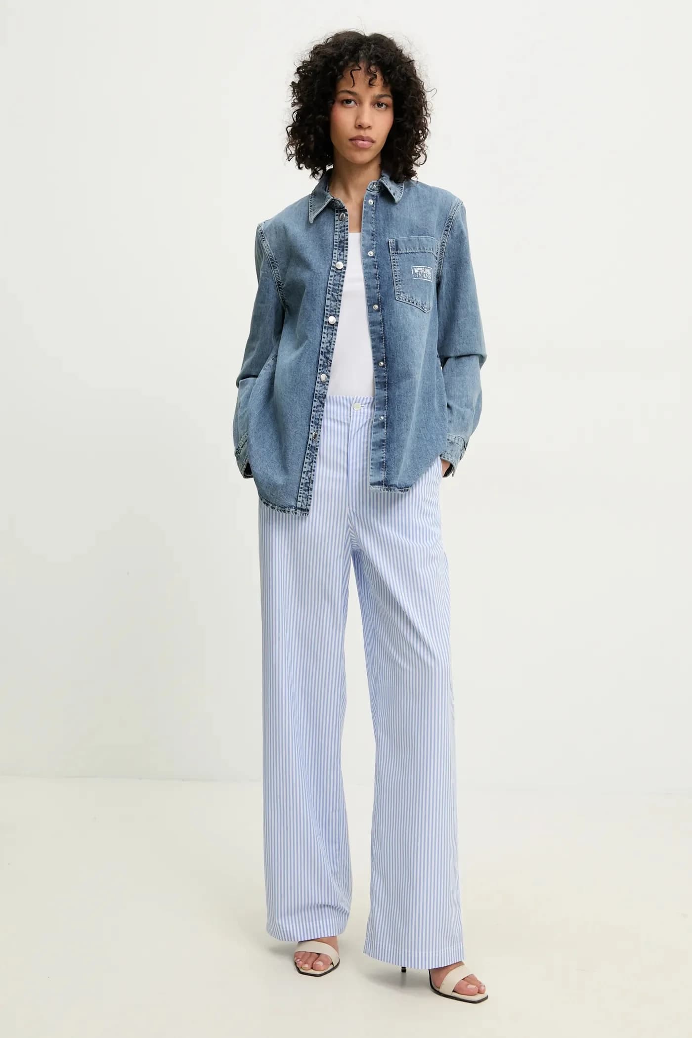 Хлопковая рубашка - фото 2