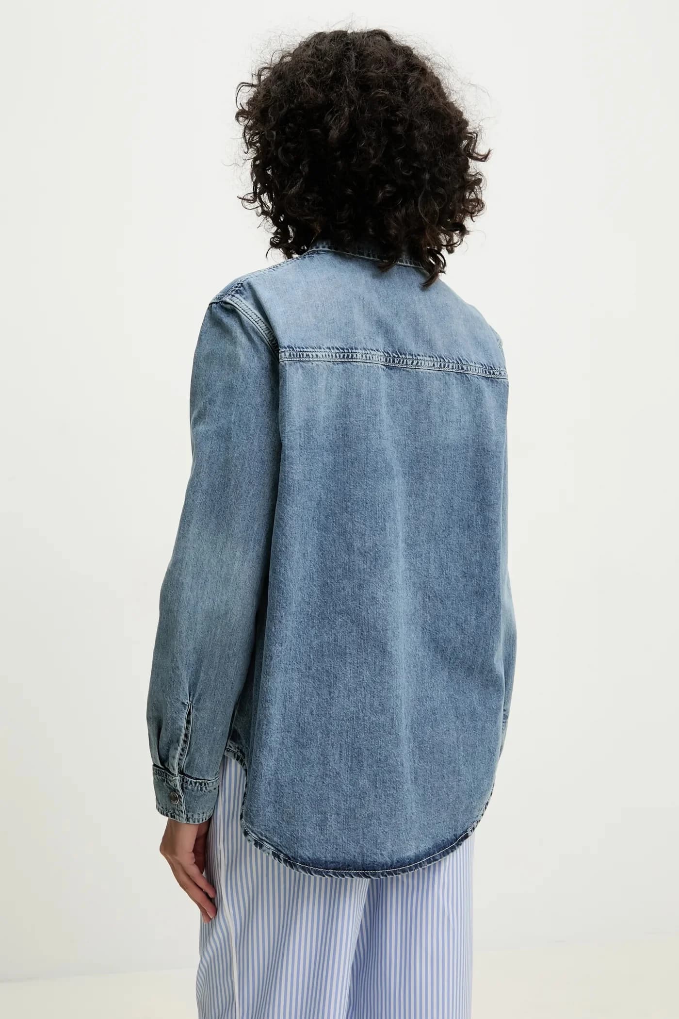 Хлопковая рубашка - фото 3