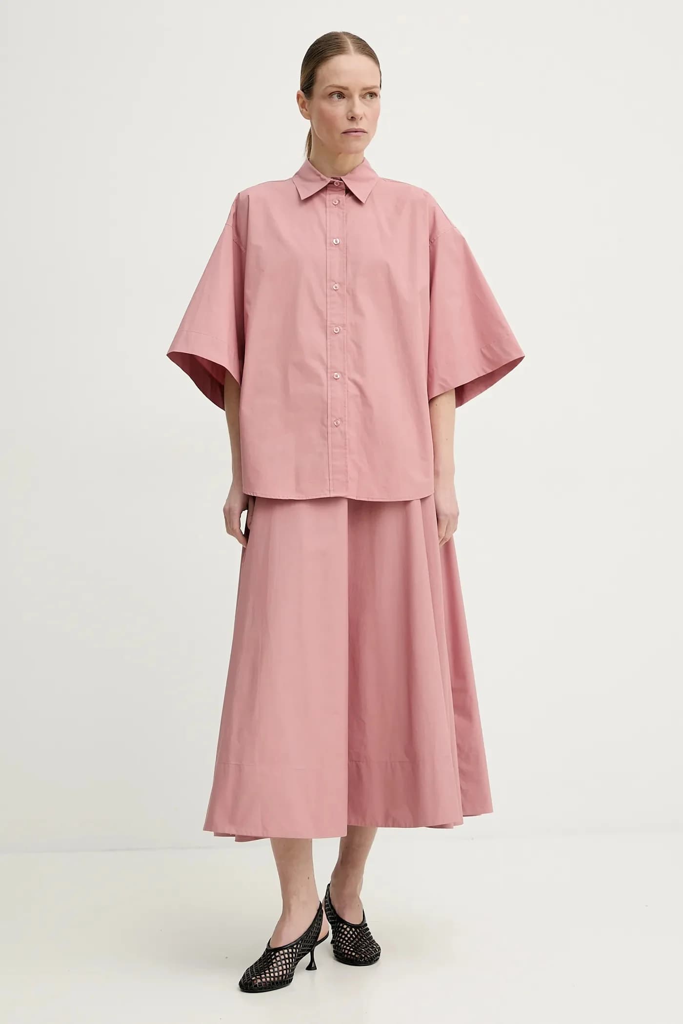 Хлопковая рубашка - фото 2