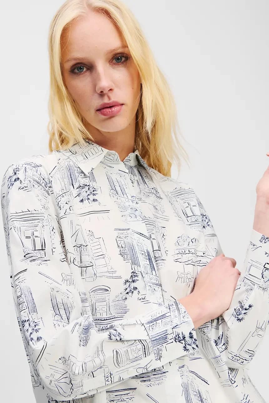 Хлопковая рубашка - фото 3