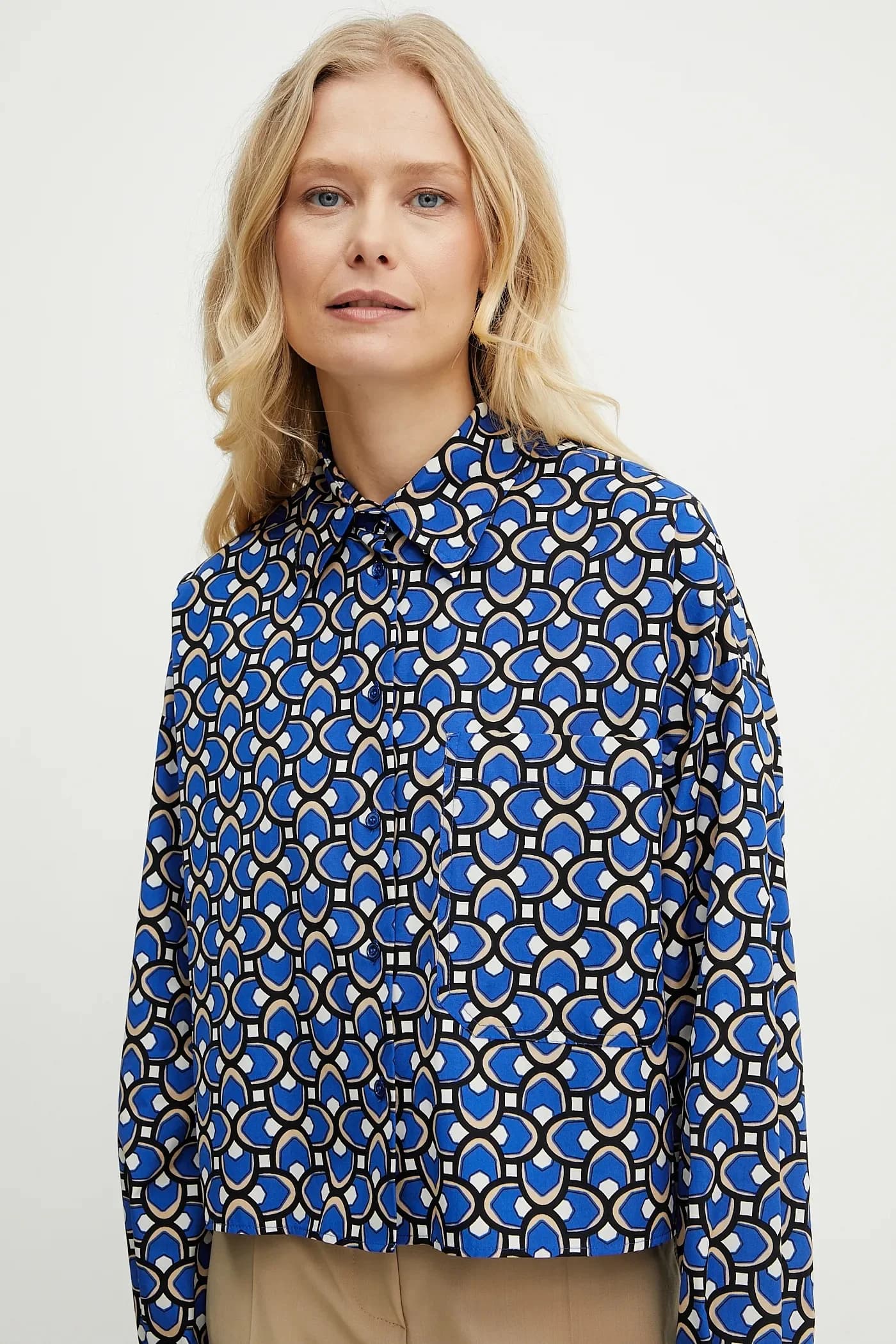 Хлопковая рубашка - фото 4