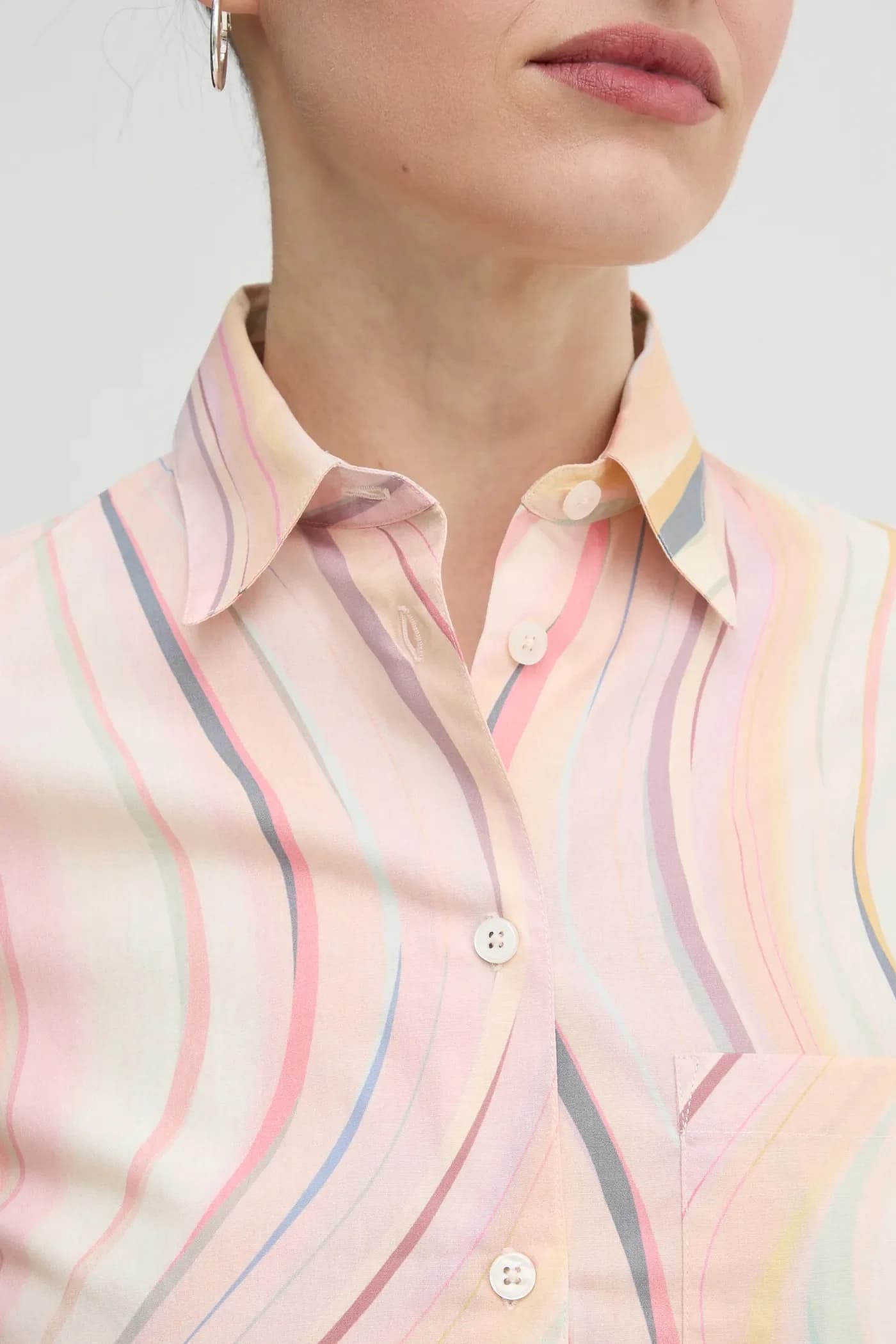 Хлопковая рубашка - фото 5