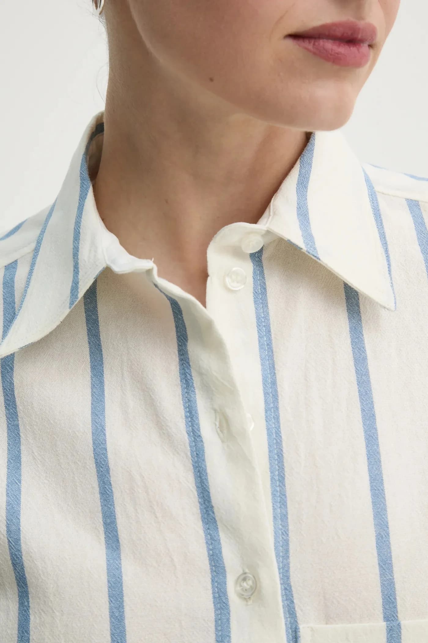 рубашка Issa из хлопка - фото 5