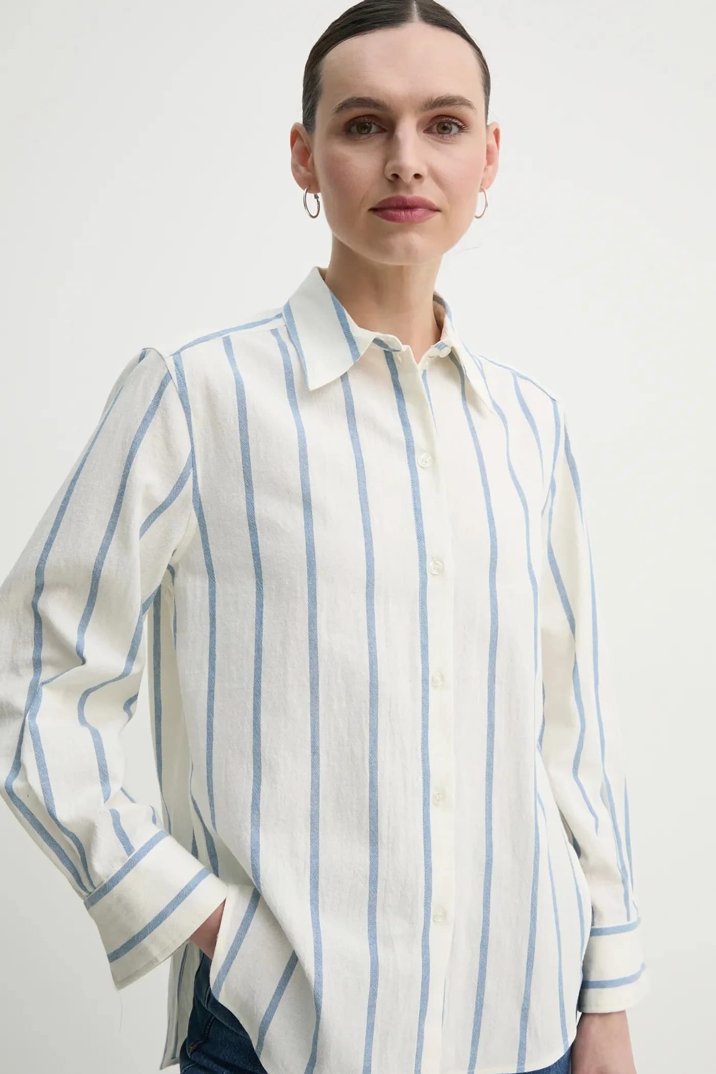 рубашка Роми из хлопка - фото 4