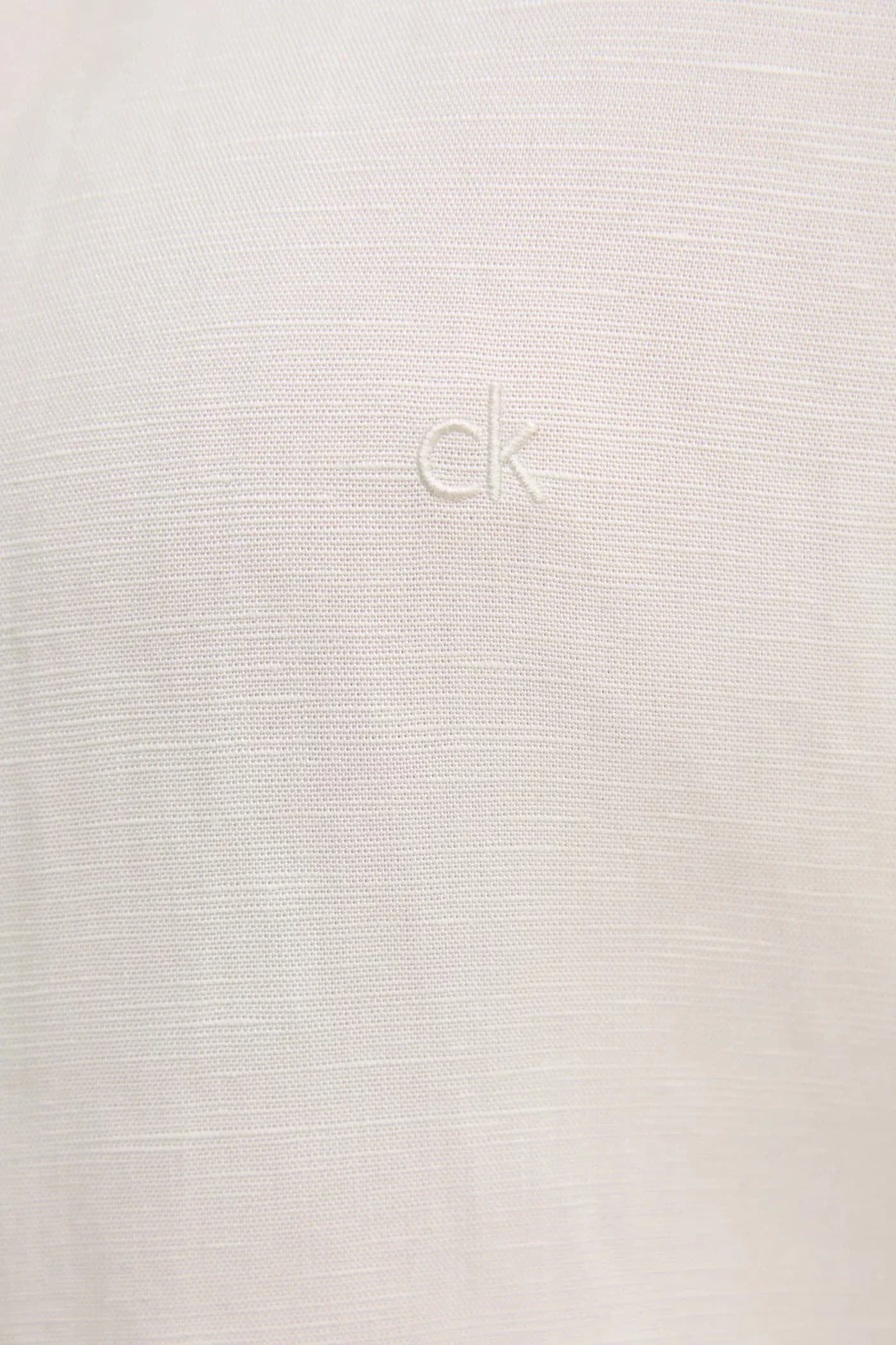 Рубашка из смесового льна - фото 5