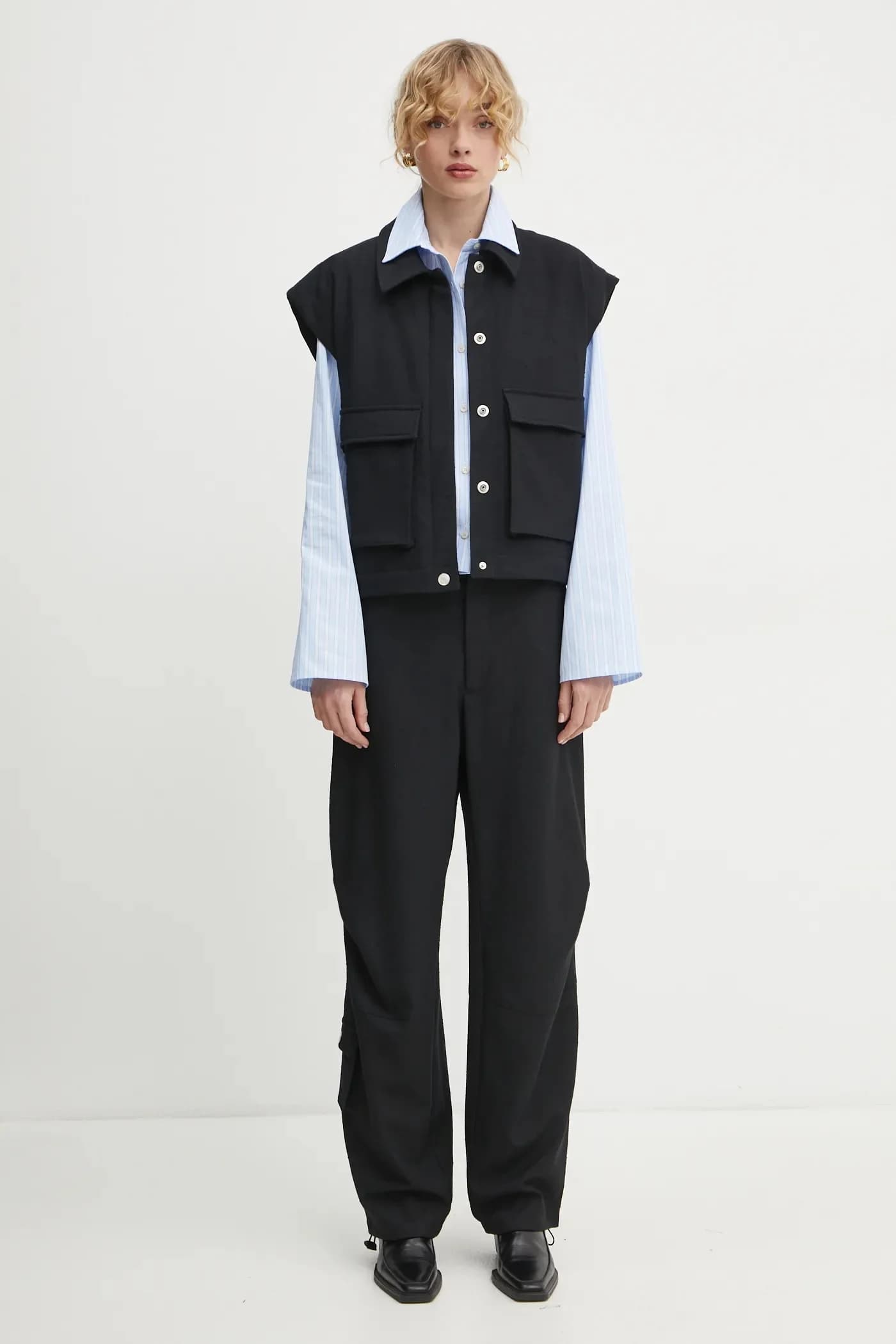 Хлопковая рубашка - фото 2