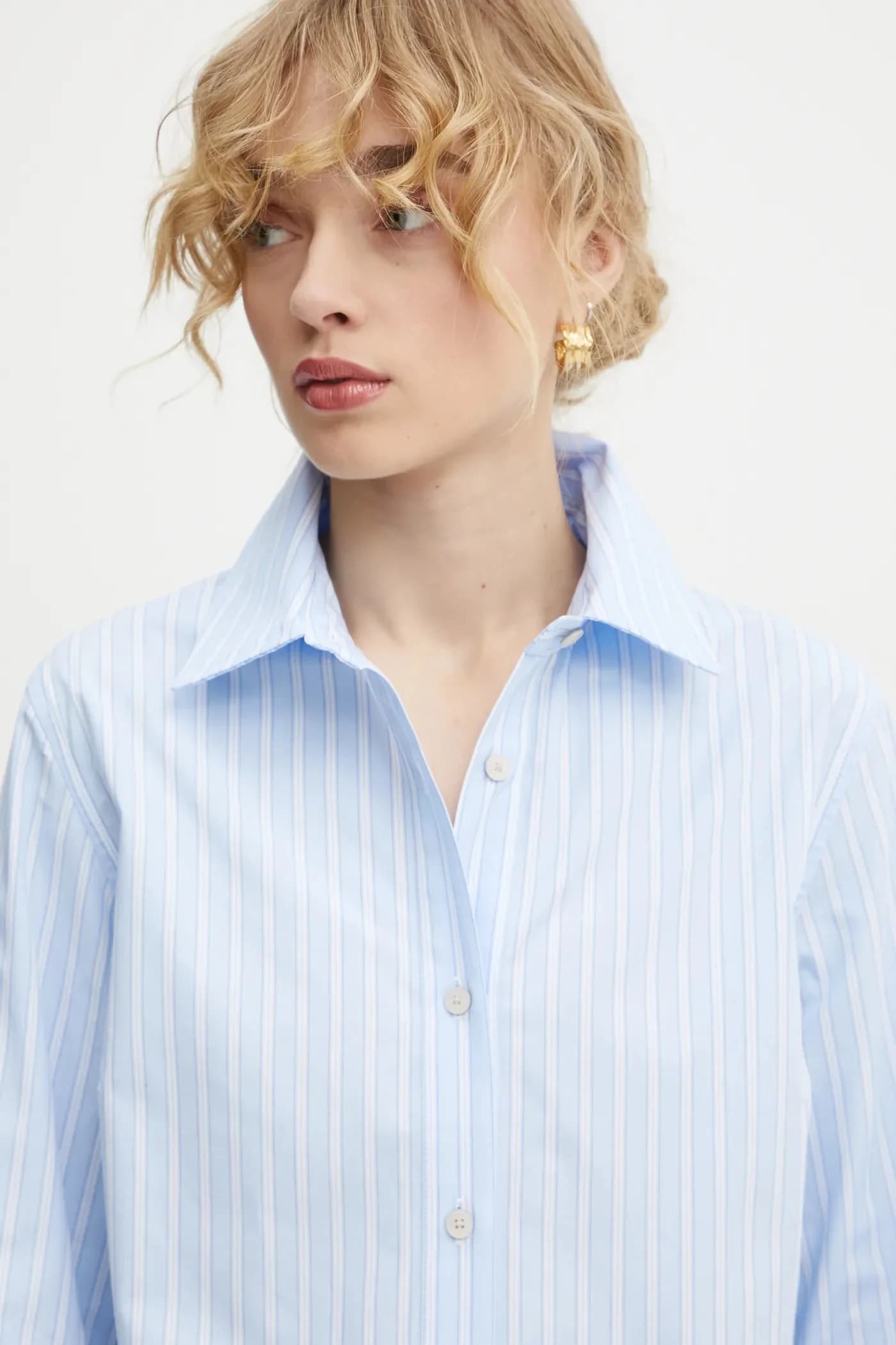 Хлопковая рубашка - фото 4