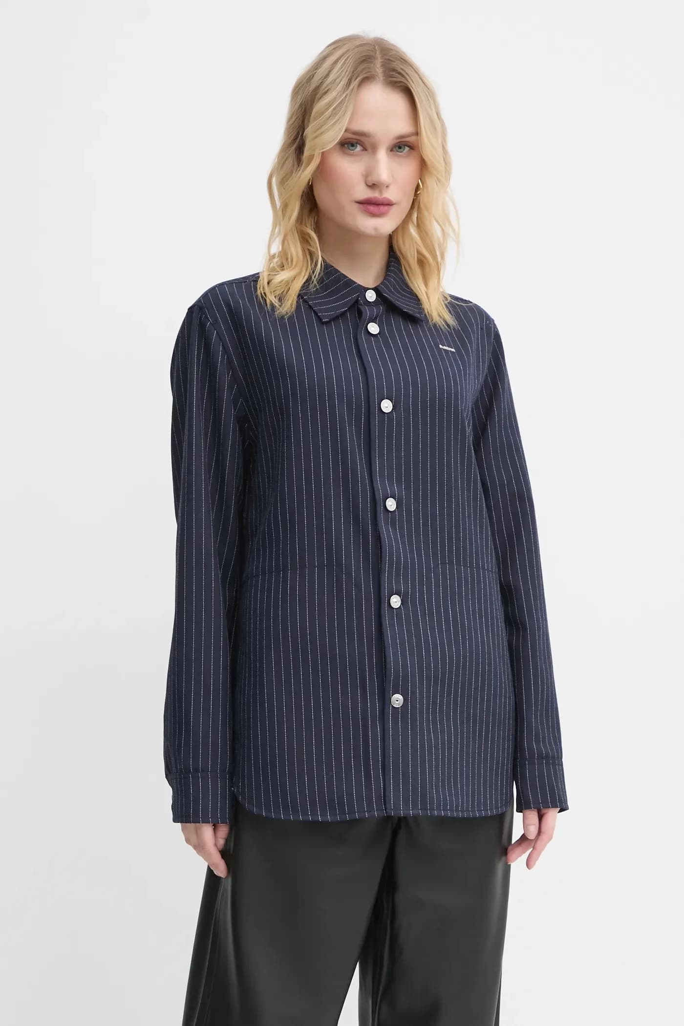 Рубашка из смесовой шерсти