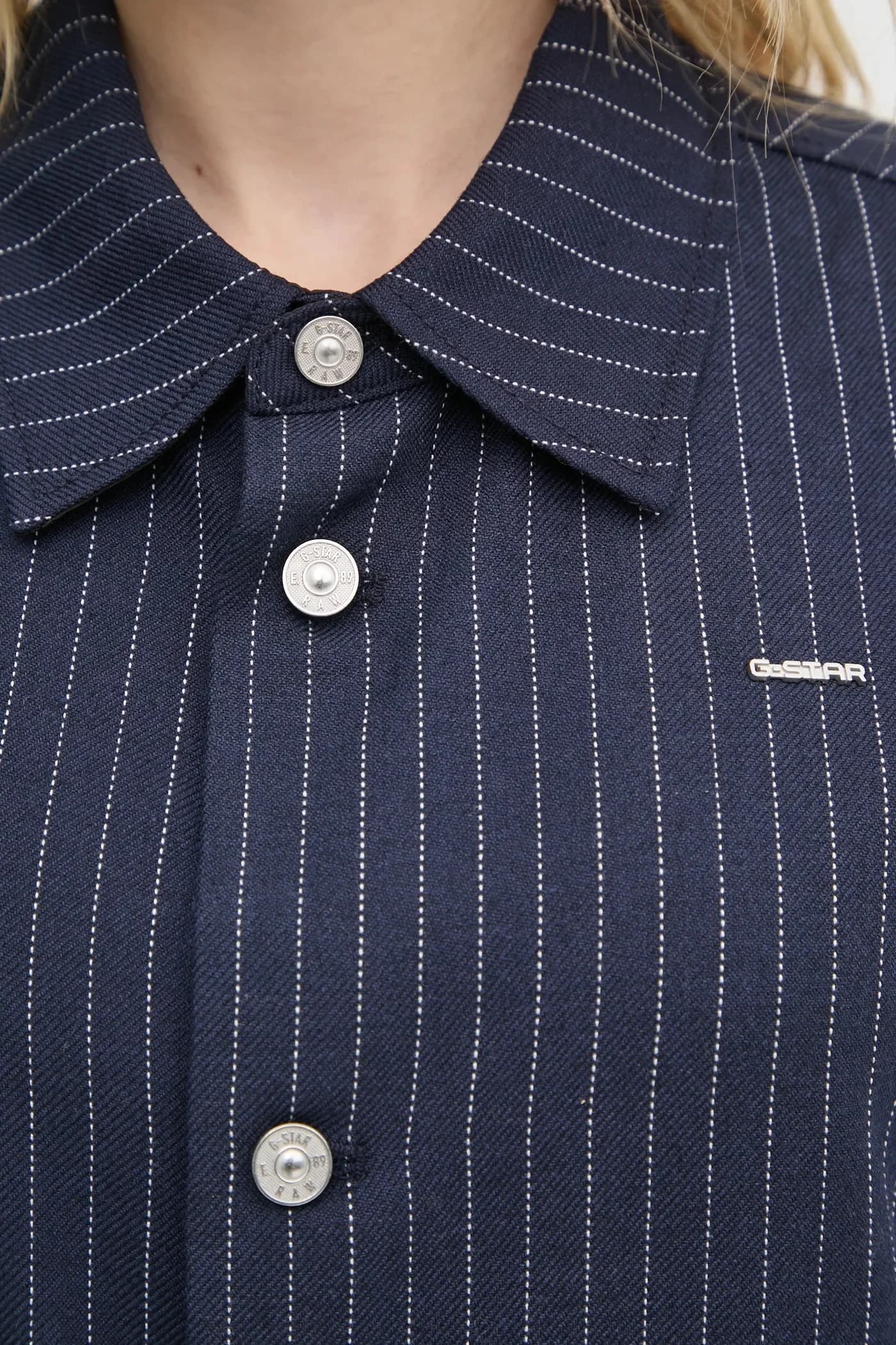 Рубашка из смесовой шерсти - фото 5