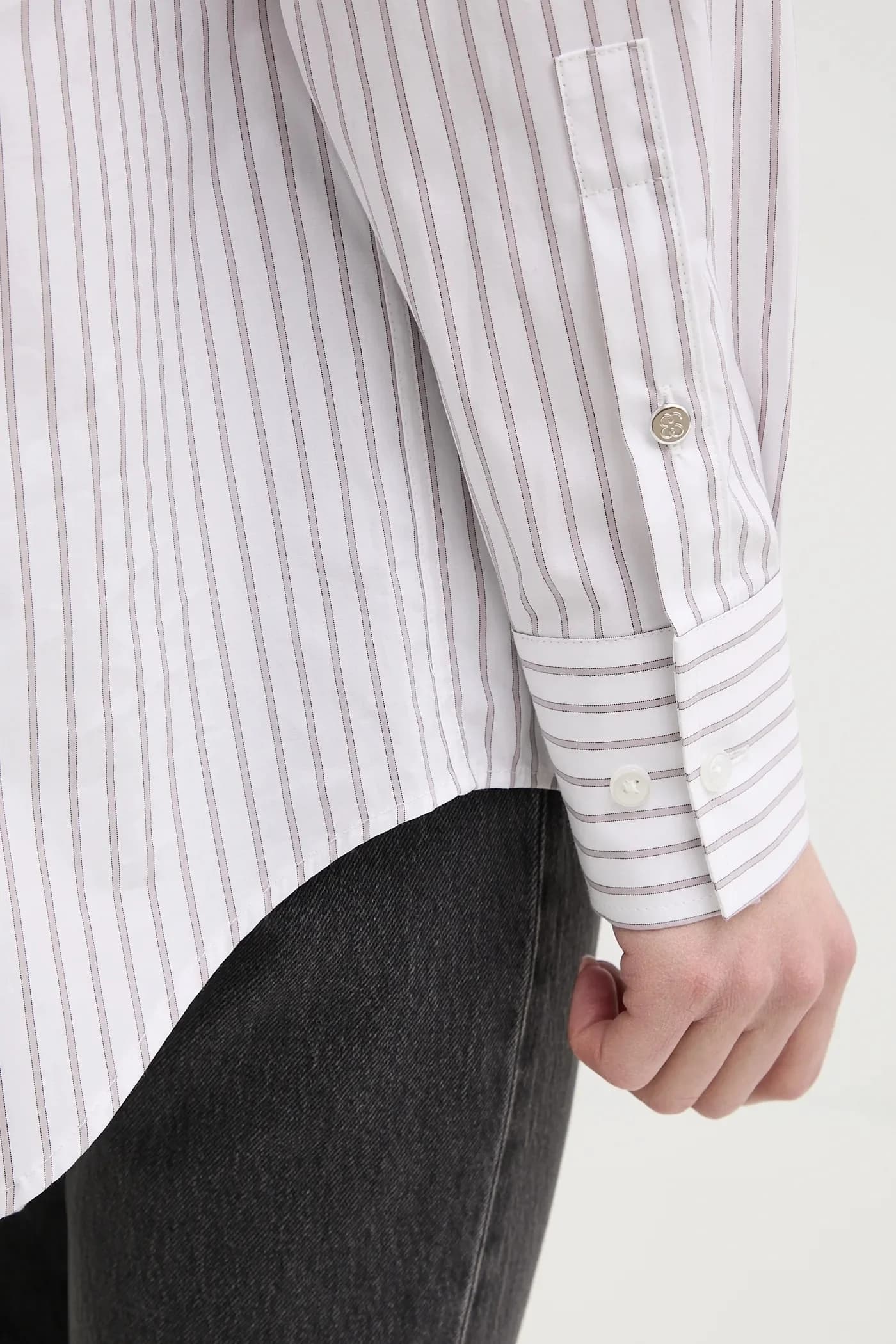 Хлопковая рубашка - фото 5