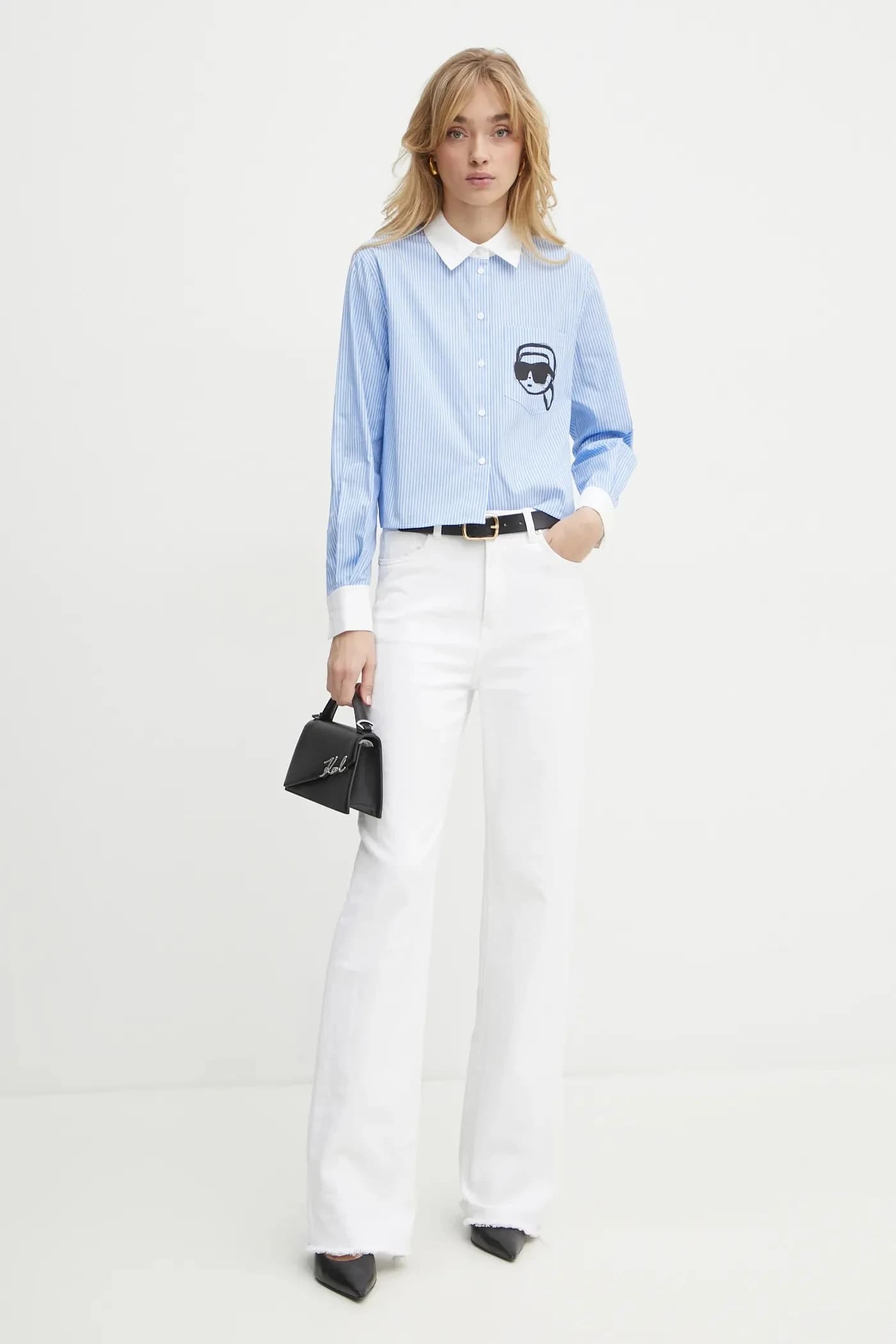 Хлопковая рубашка - фото 2