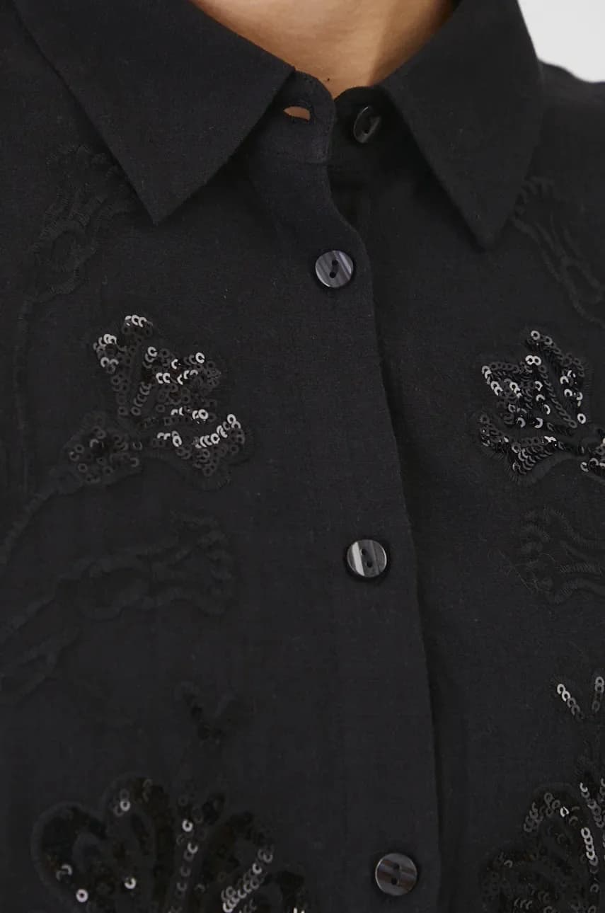 Хлопковая рубашка - фото 4