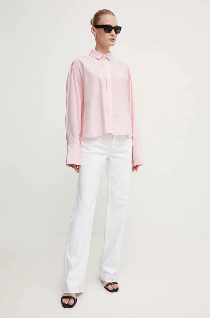 Хлопковая рубашка 2ND Clara - Fine Crispy Popli - фото 2