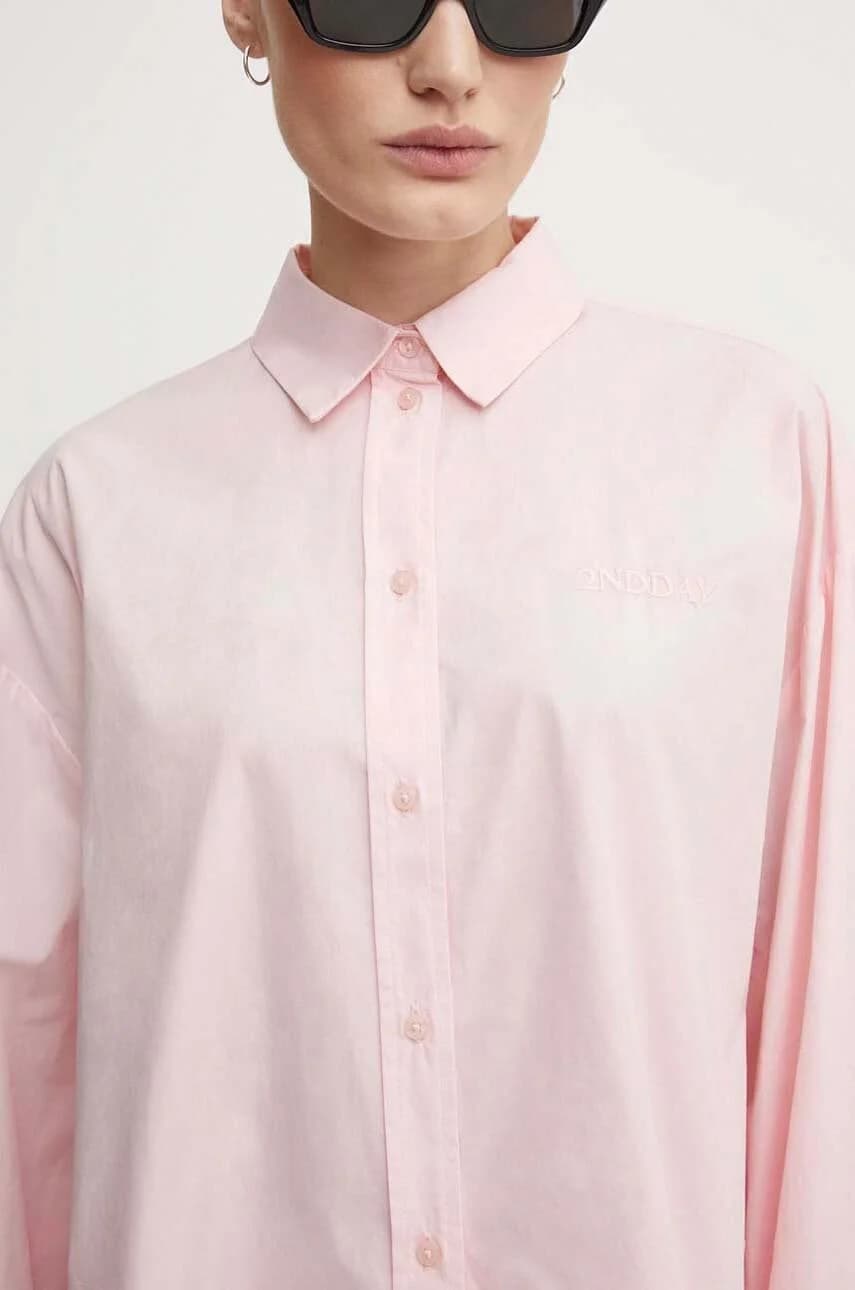 Хлопковая рубашка 2ND Clara - Fine Crispy Popli - фото 5