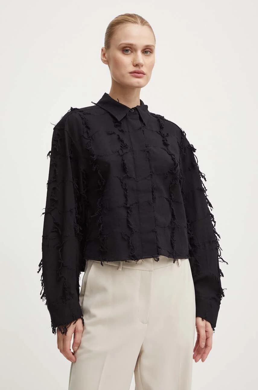 Рубашка из кенийского хлопка — Текстура органического хлопка RD - фото 4