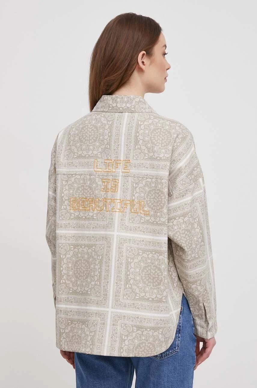 Джинсовая рубашка - фото 3