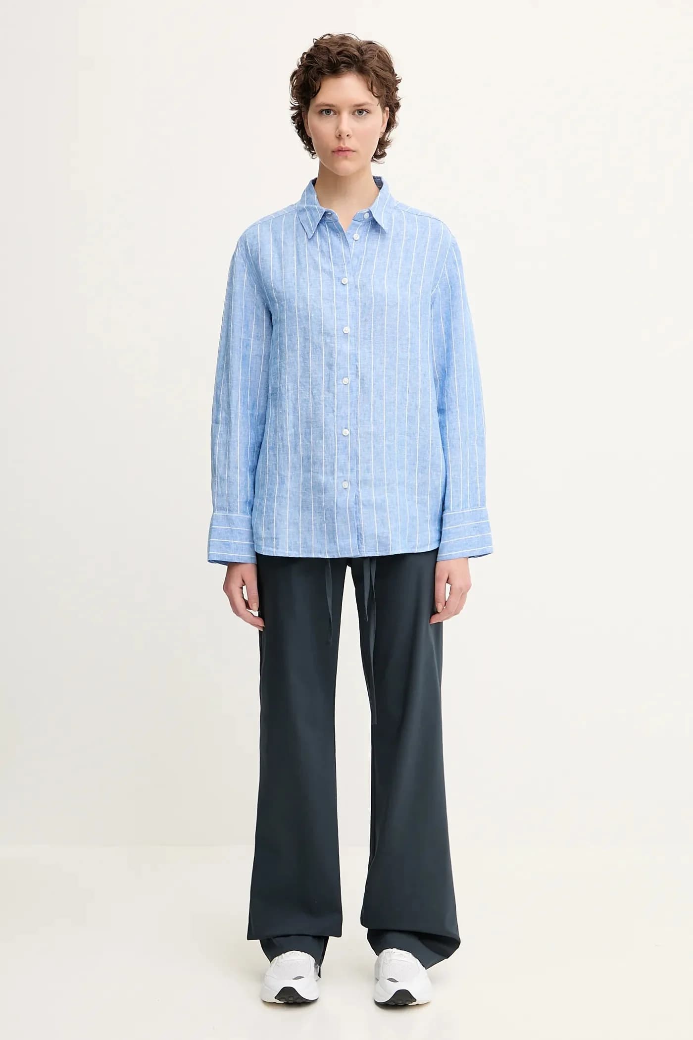 Samsoe Льняная рубашка Samsoe SANOT - фото 5