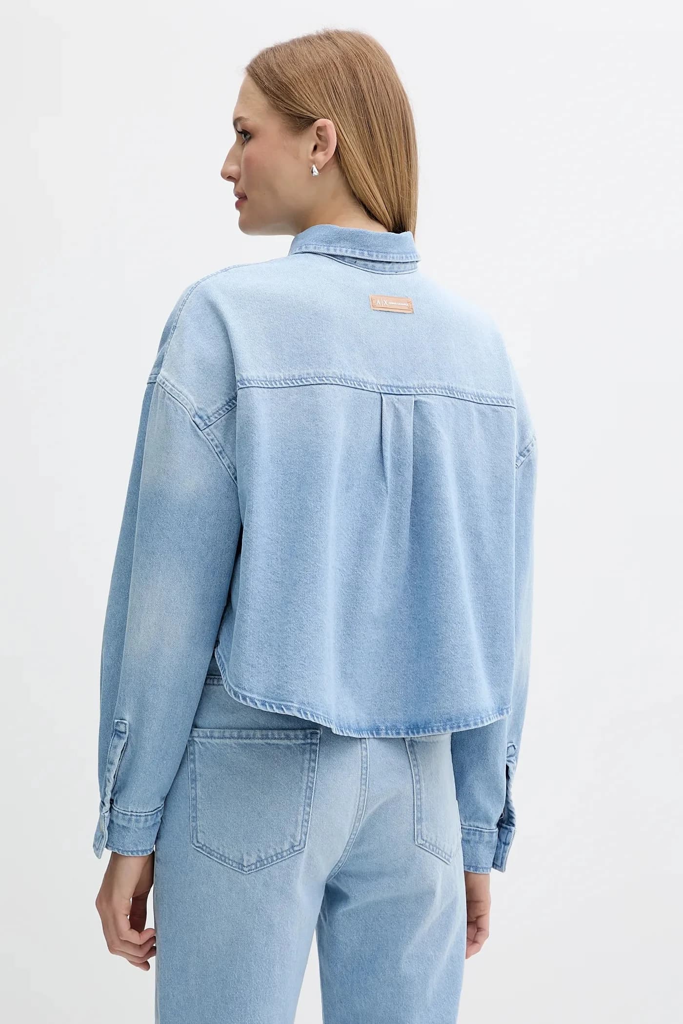 Джинсовая рубашка - фото 3